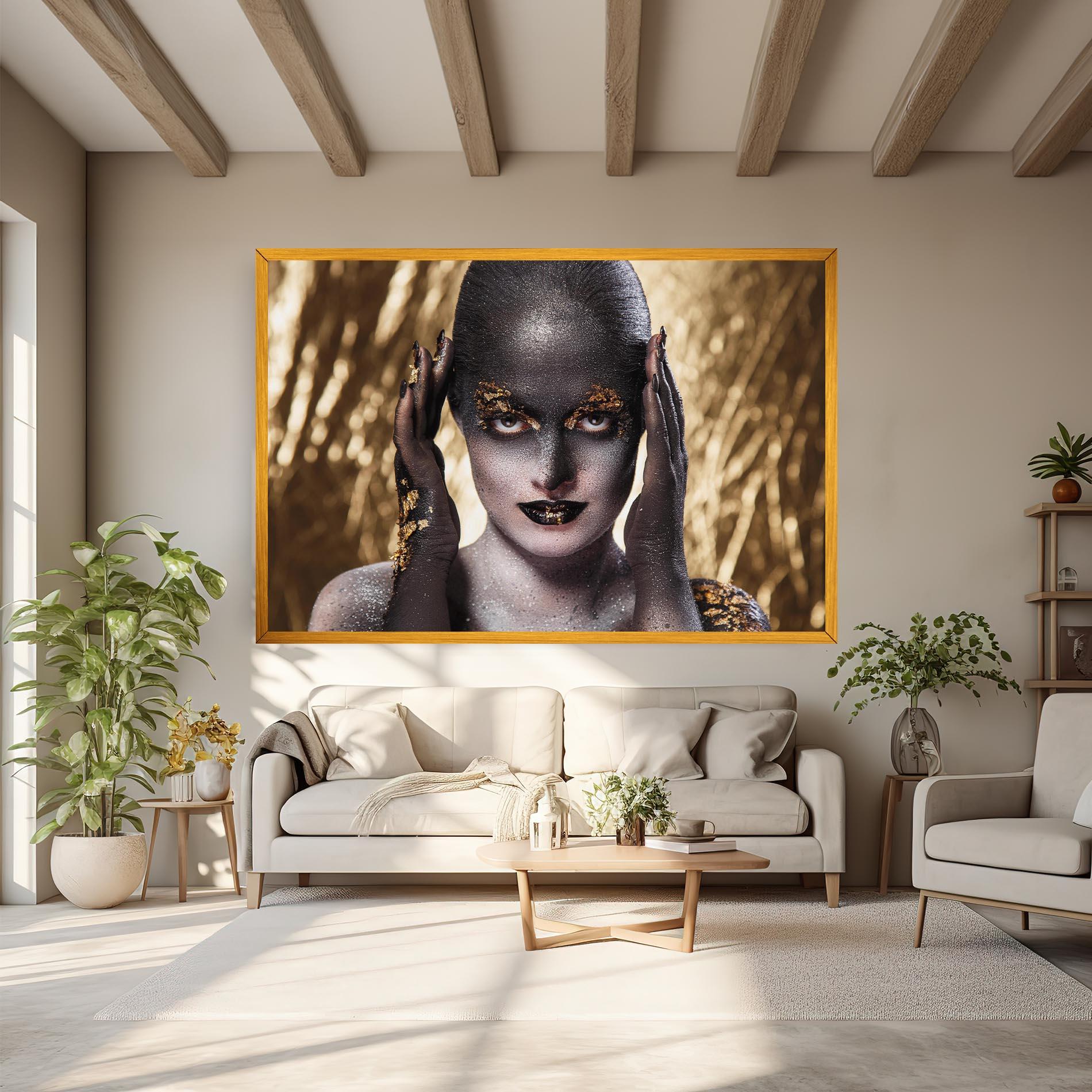 Tablou Canvas Glitter Artistic Makeup mockup 6