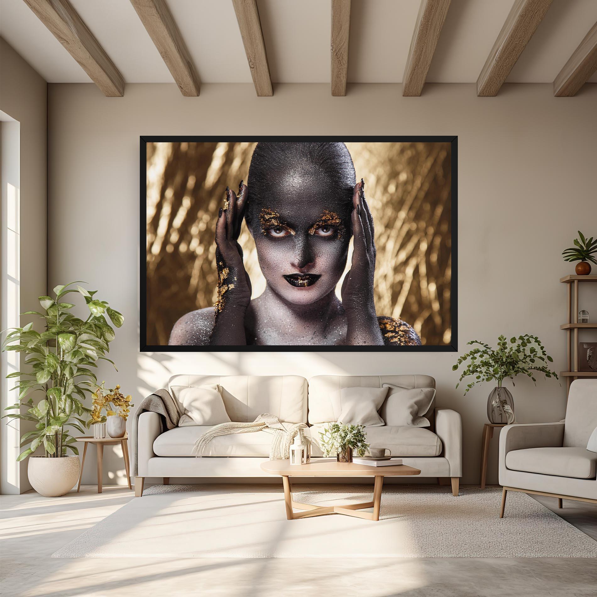 Tablou Canvas Glitter Artistic Makeup mockup 6