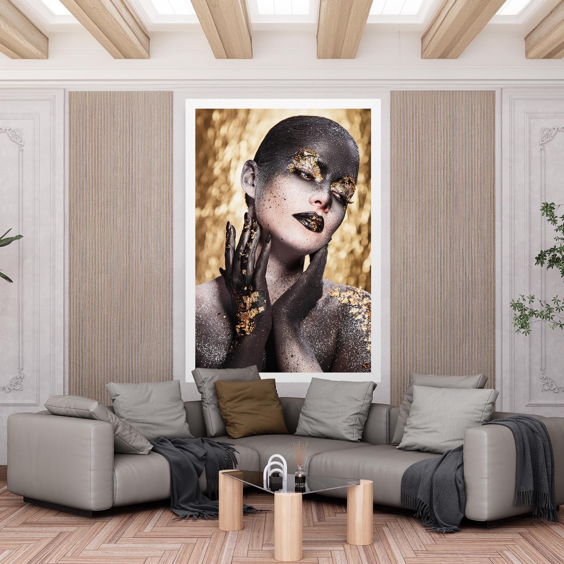 Artistic Glitter Makeup mockup 6