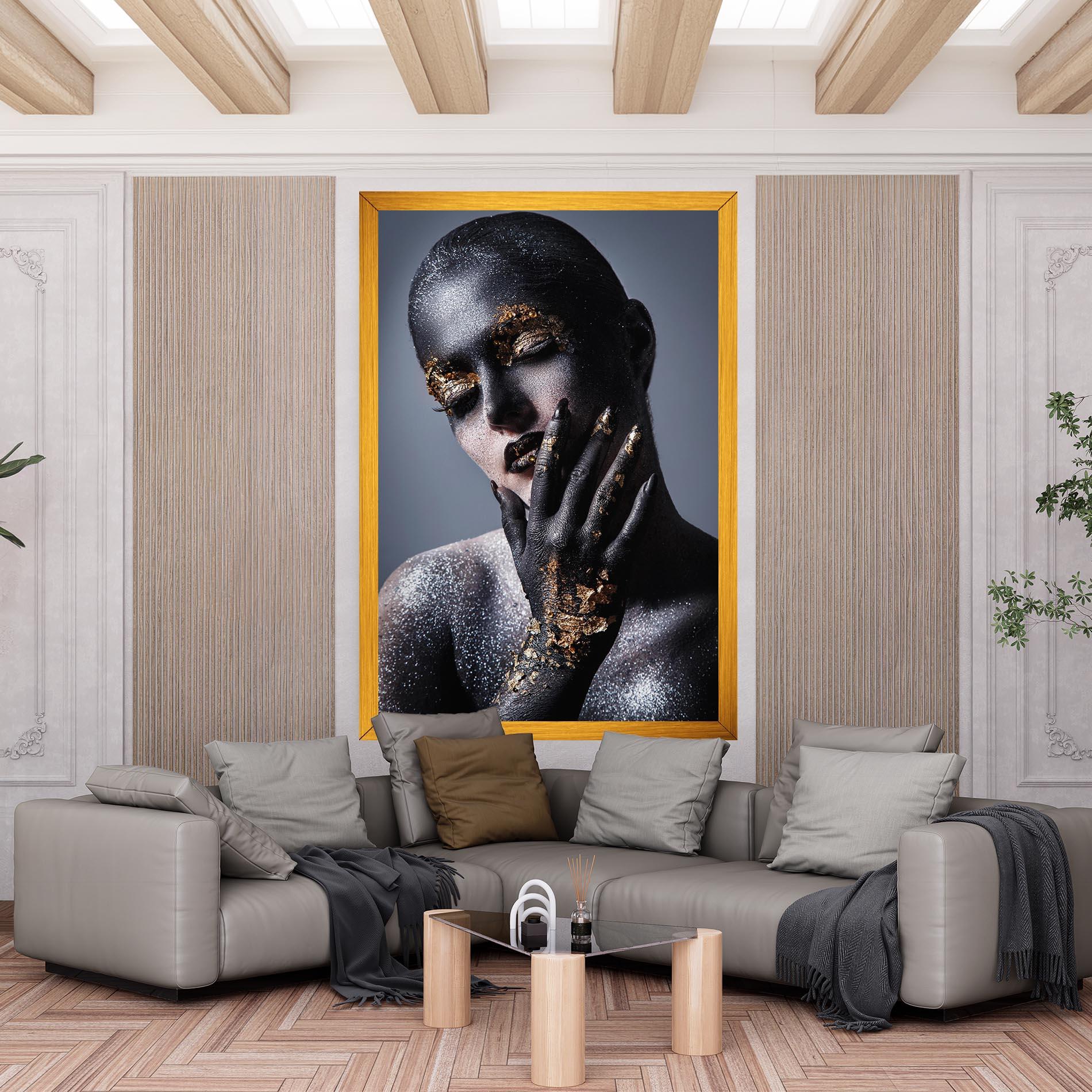 Tablou Canvas Artistic Black Makeup mockup 6