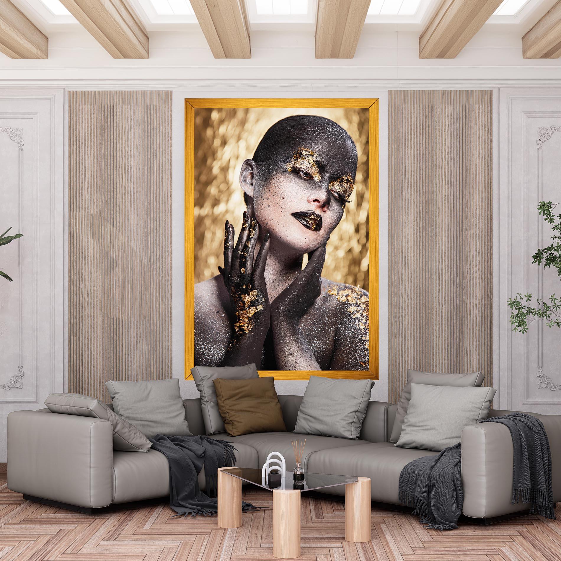 Tablou Canvas Artistic Glitter Makeup mockup 6