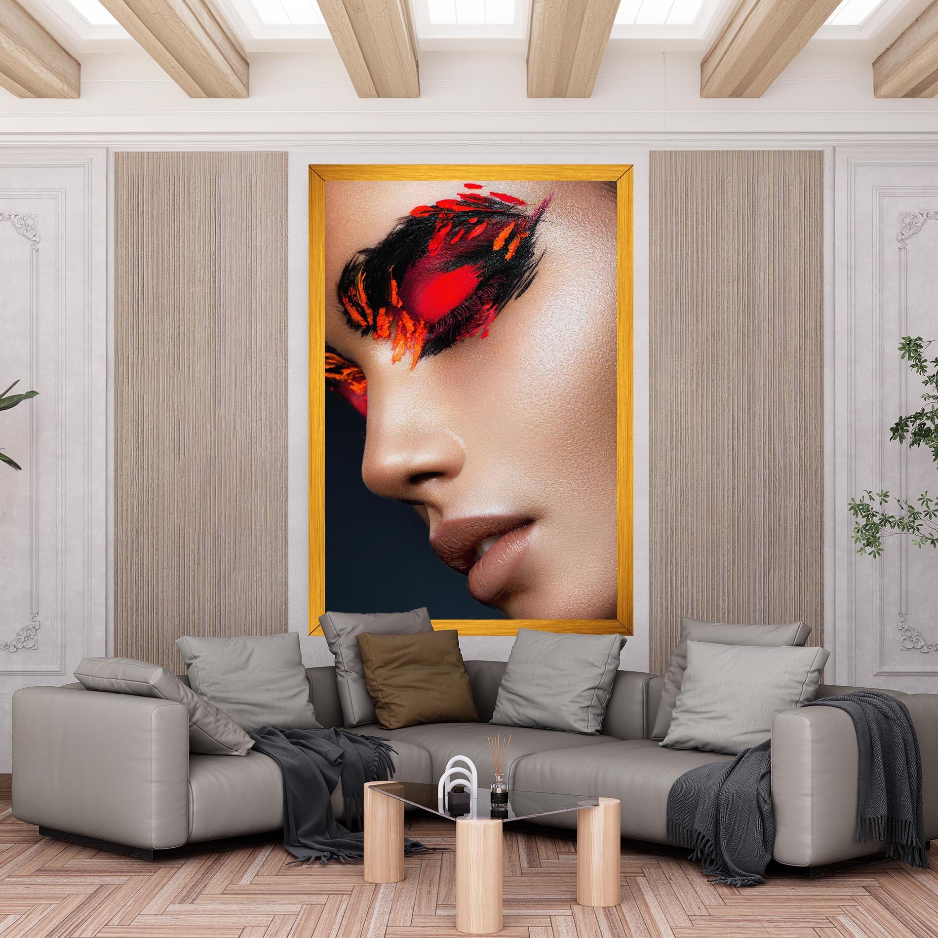 Tablou Canvas Fire Make Up mockup 6