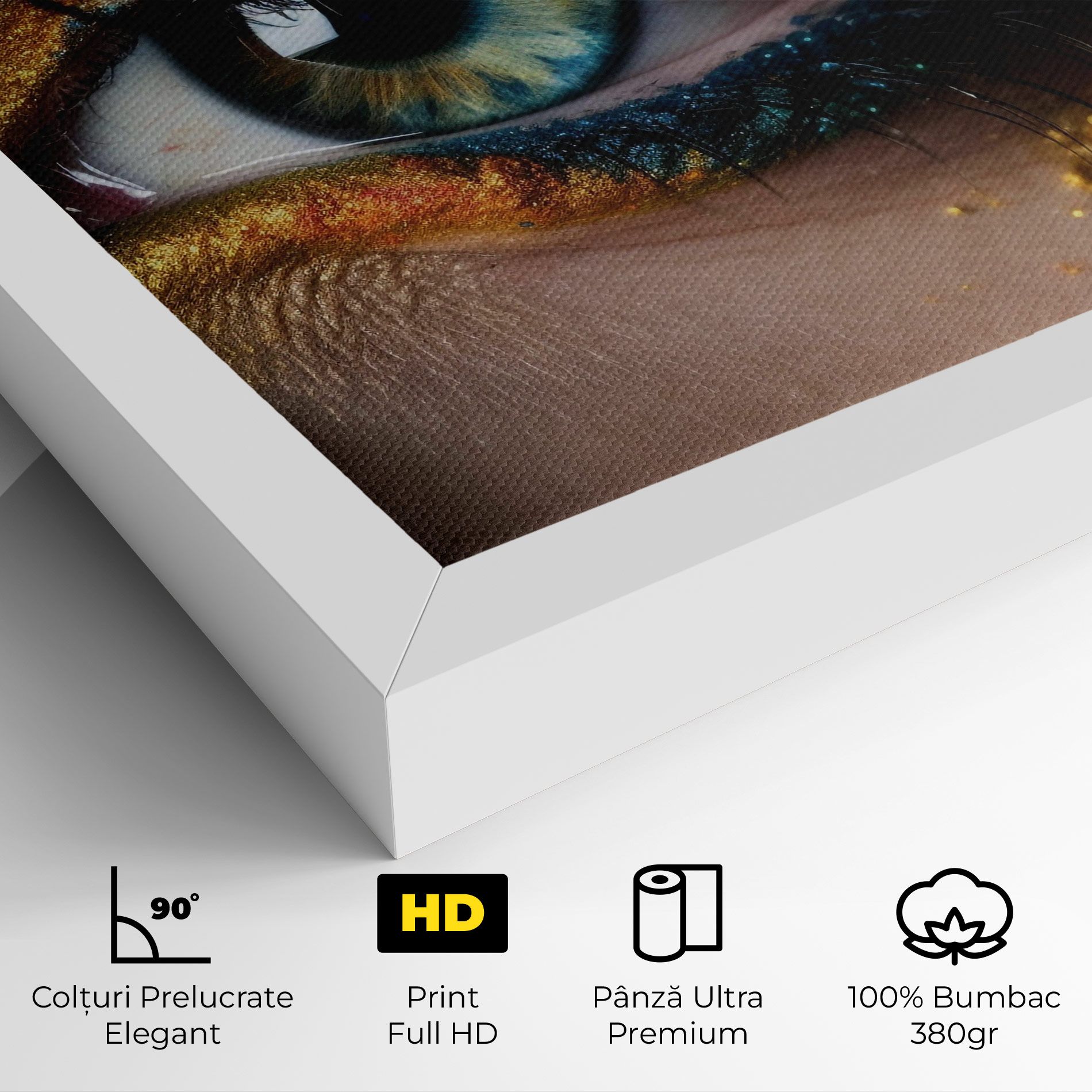 Blue Green Eye Makeup mockup 4