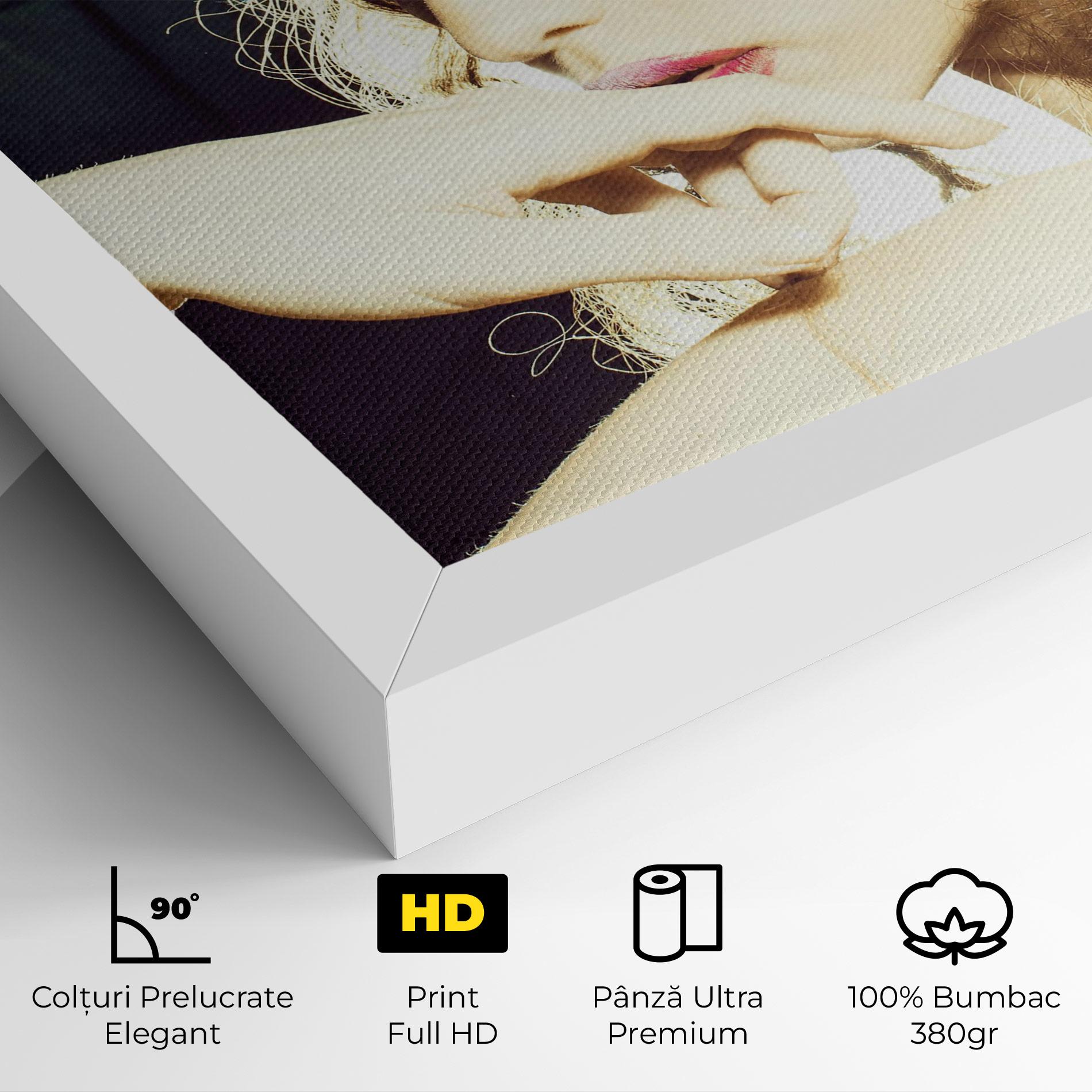 Tablou Canvas False Feather Eyelashes mockup 4