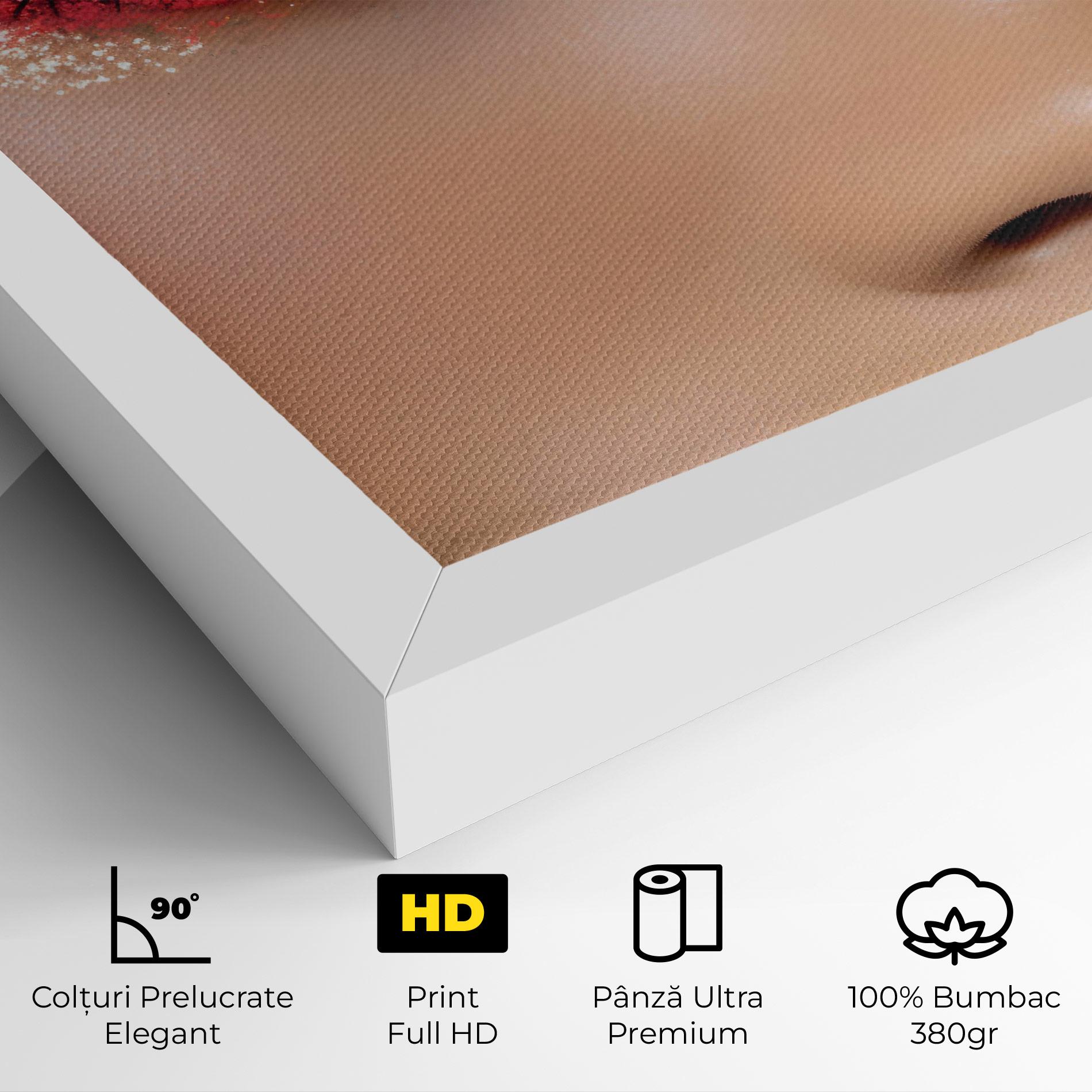 Tablou Canvas Feminine Makeup Model mockup 4