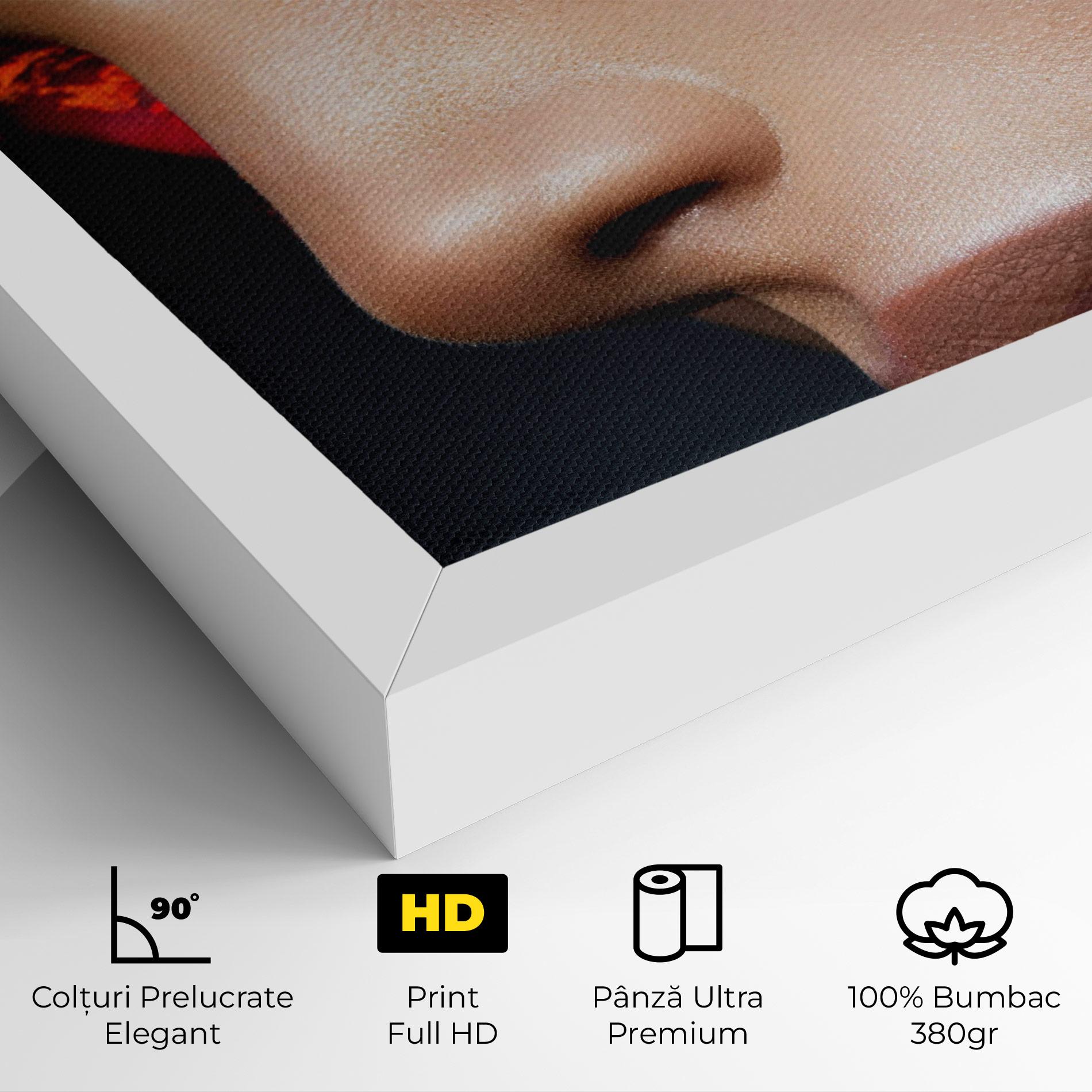 Tablou Canvas Fire Make Up mockup 4
