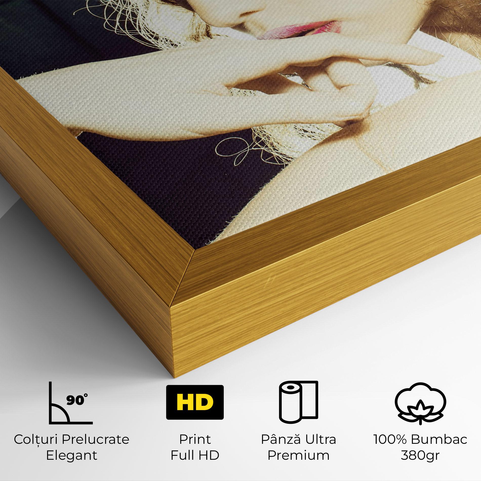 Tablou Canvas False Feather Eyelashes mockup 4