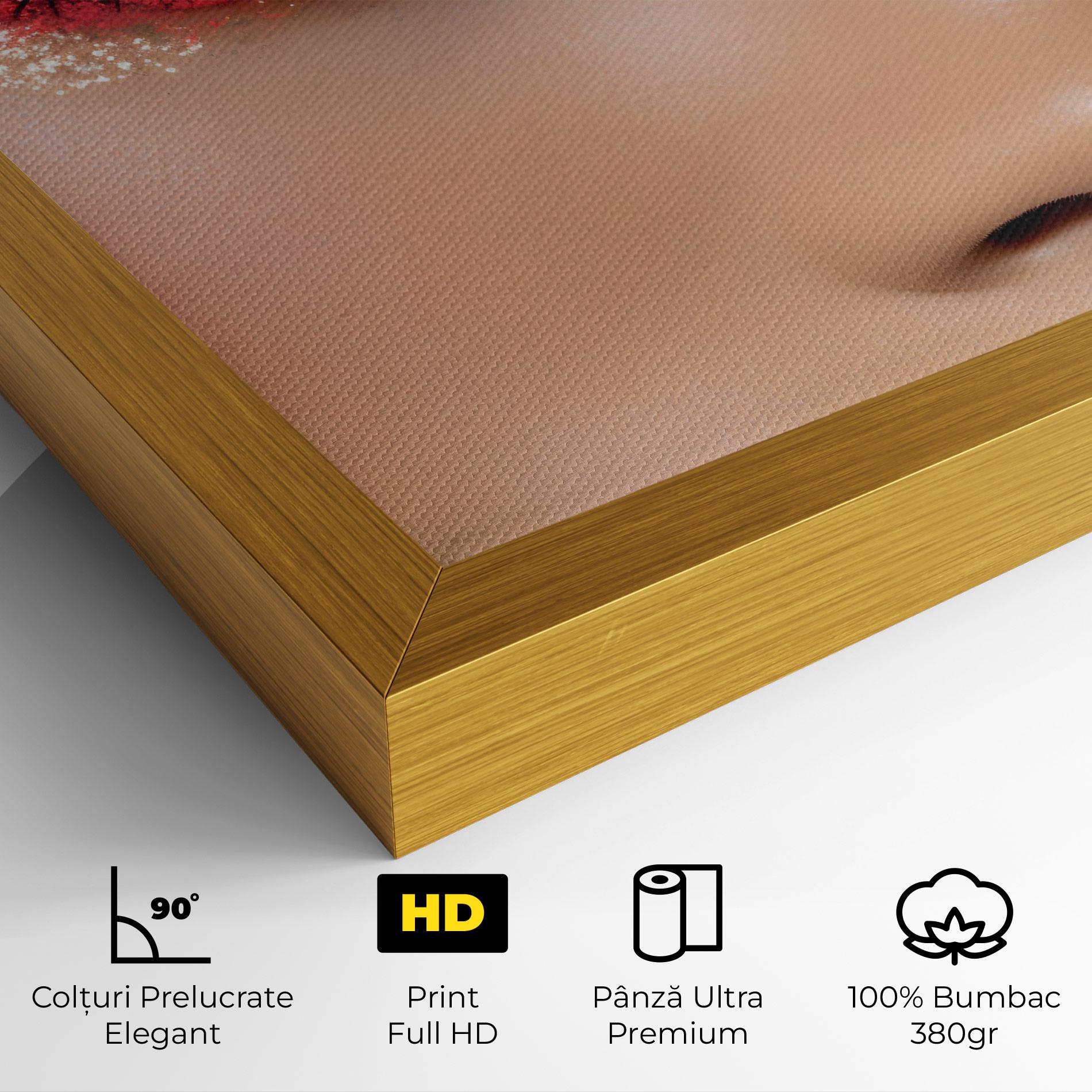 Tablou Canvas Feminine Makeup Model mockup 4