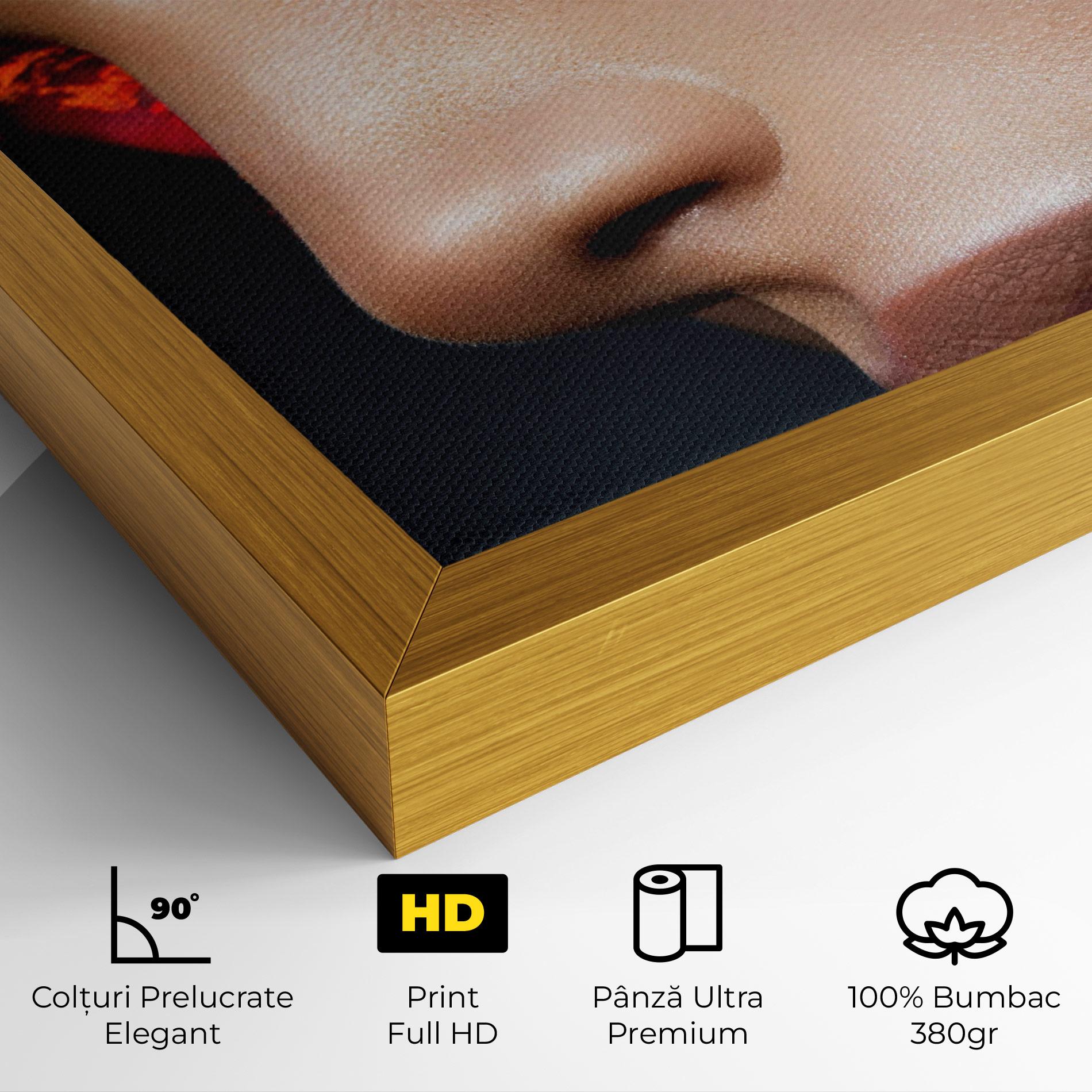 Tablou Canvas Fire Make Up mockup 4