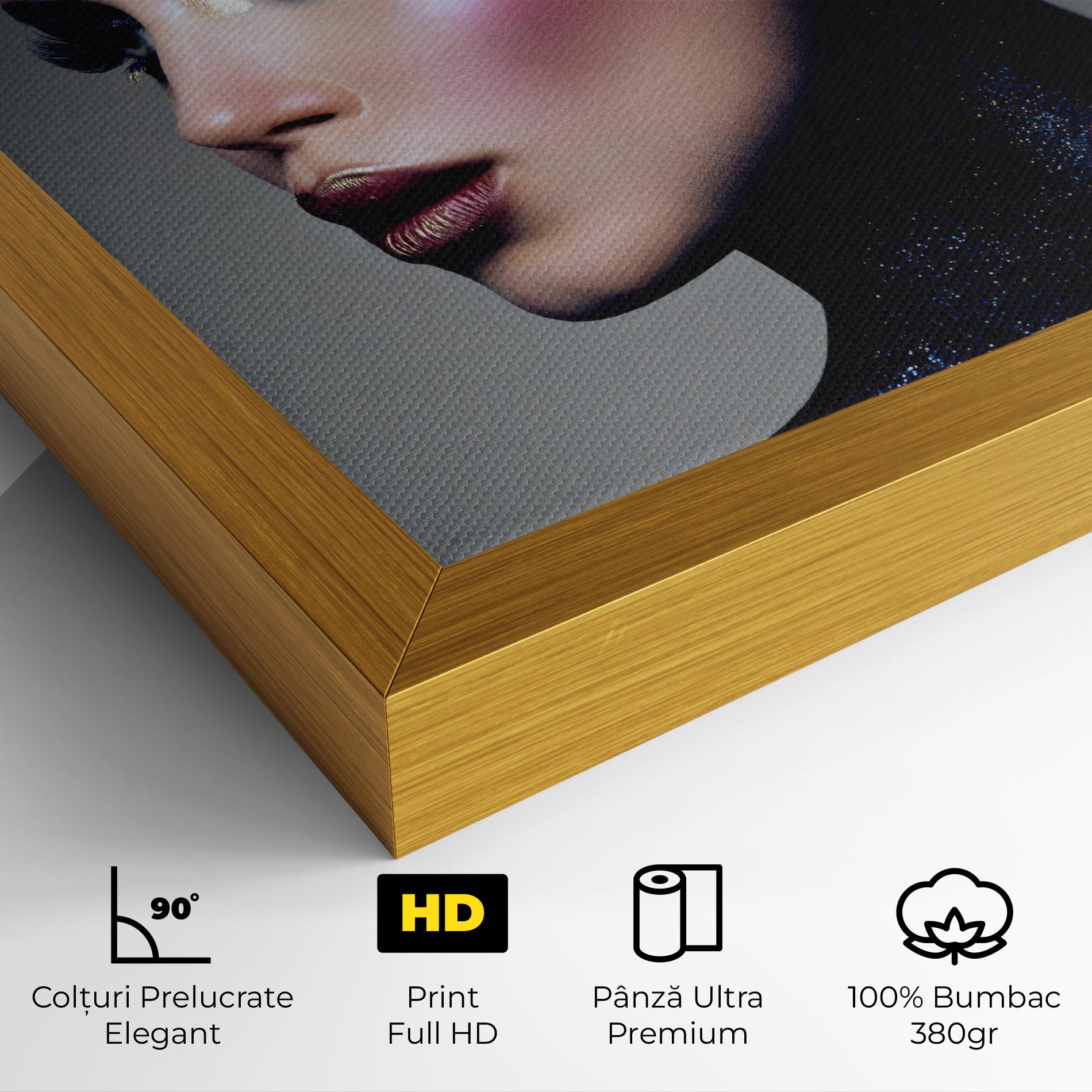 Tablou Canvas Galaxy Neck mockup 4