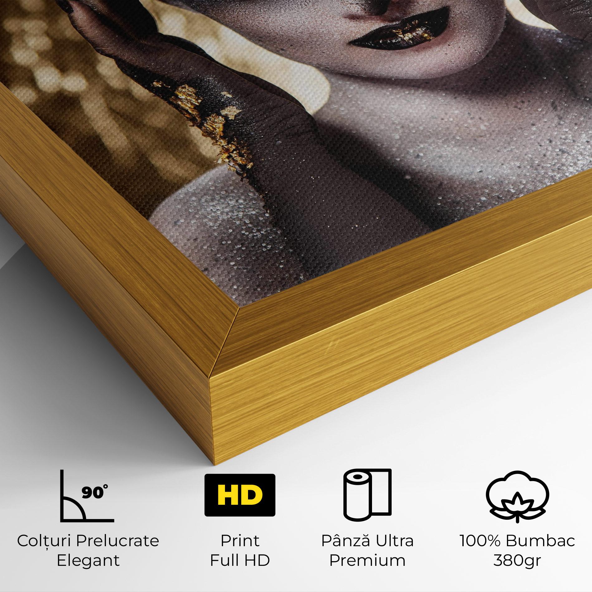 Tablou Canvas Glitter Artistic Makeup mockup 4