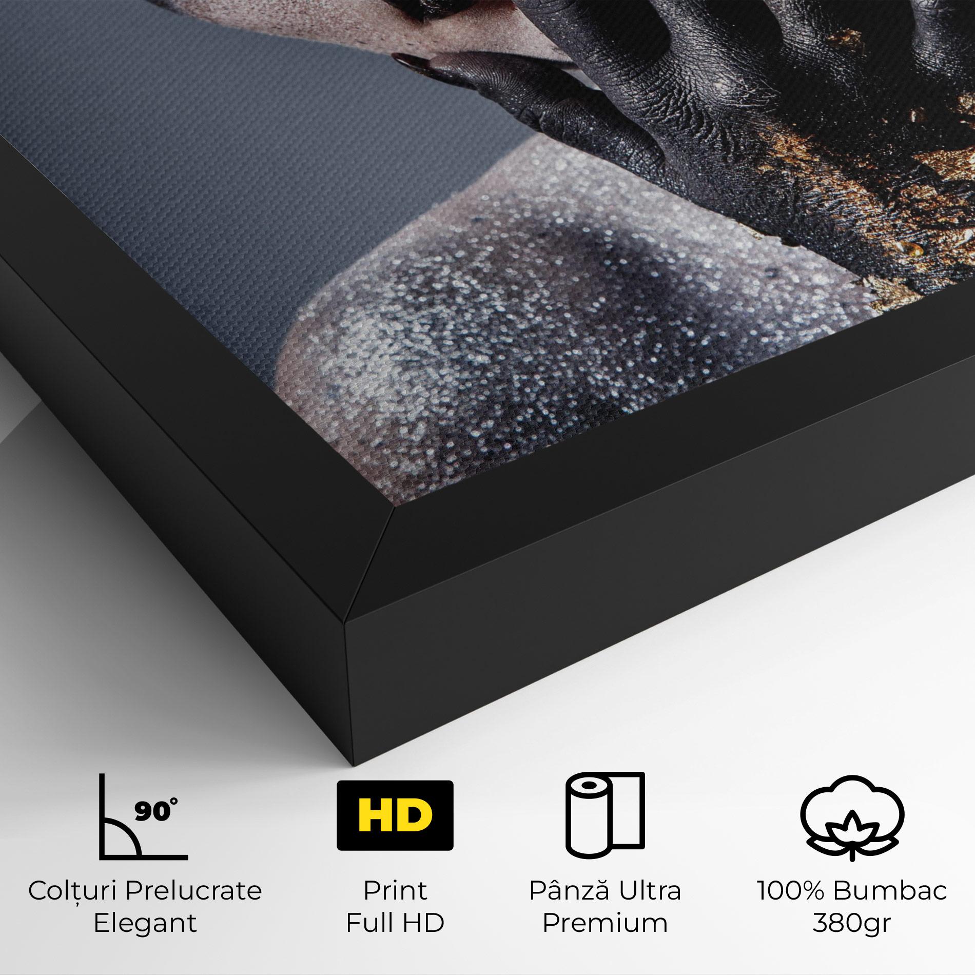 Tablou Canvas Artistic Black Makeup mockup 4
