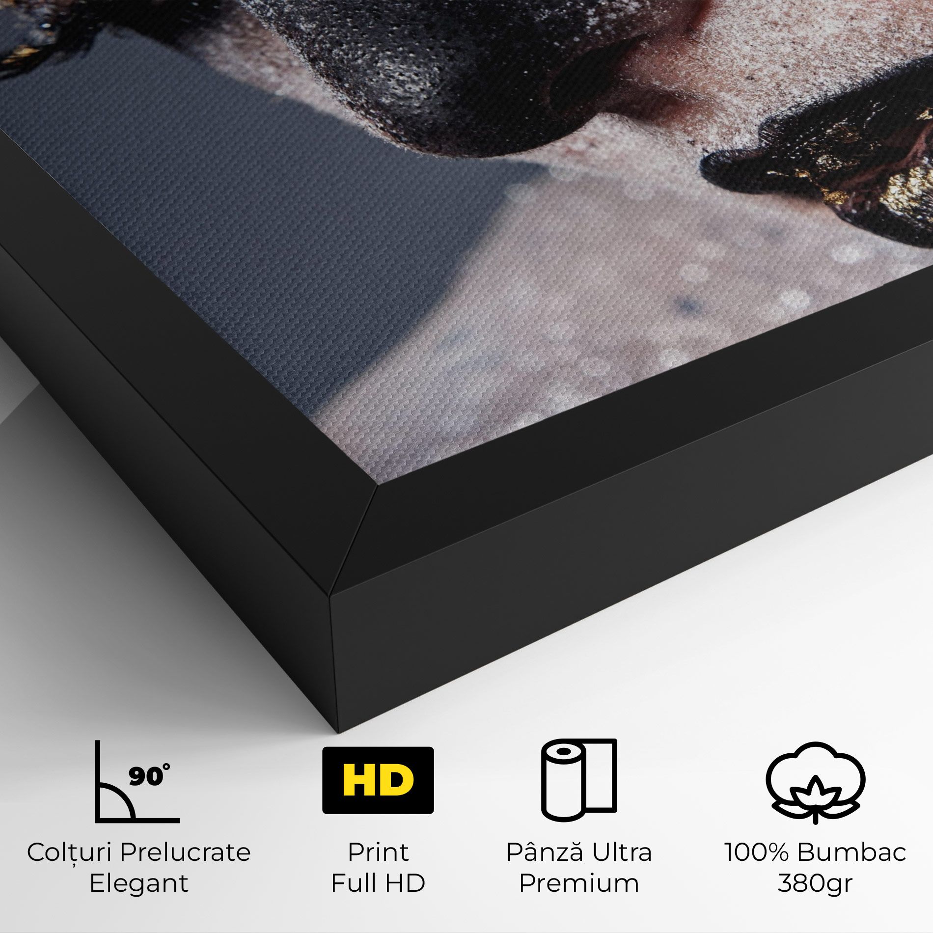 Beautiful Gold Artistic Makeup mockup 4