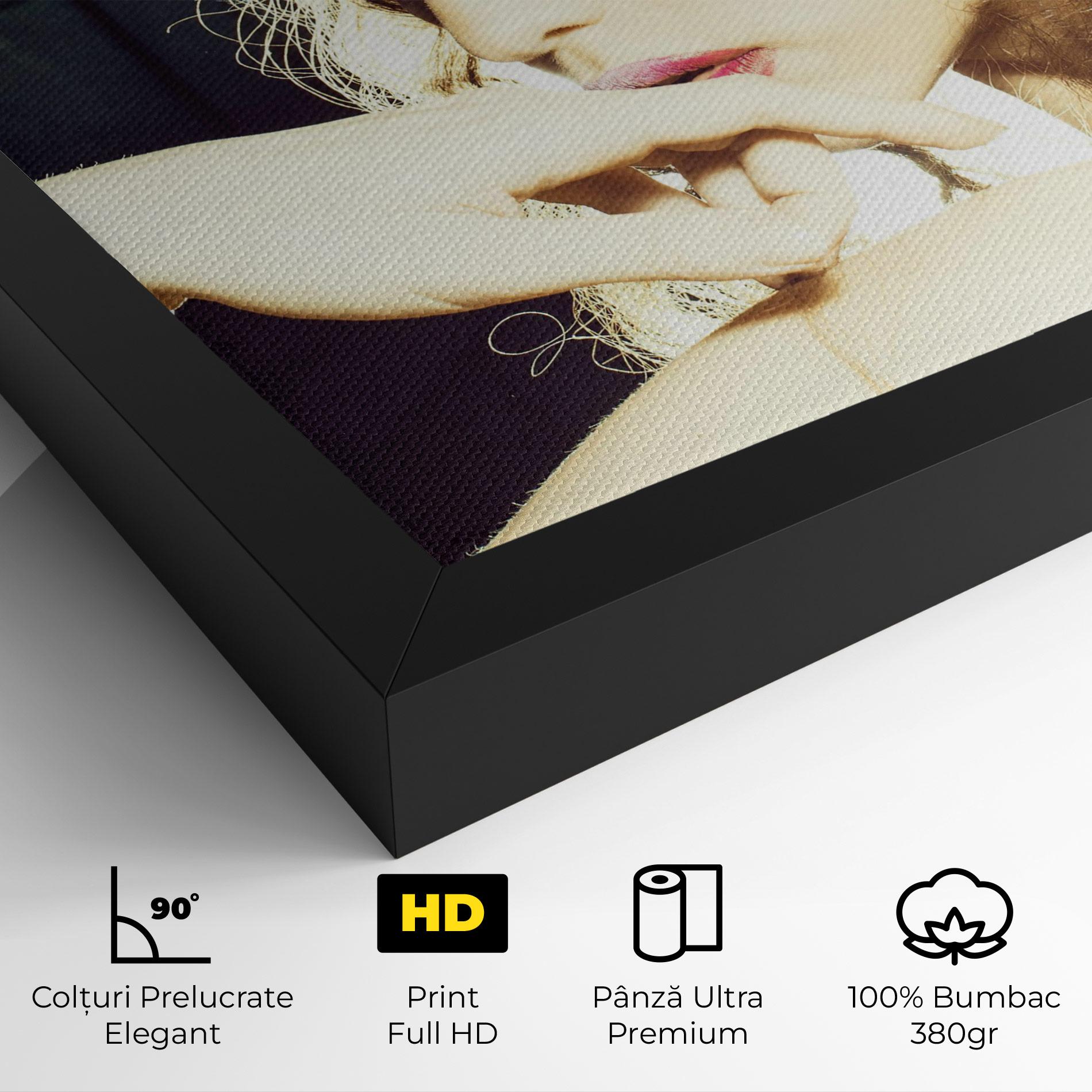 Tablou Canvas False Feather Eyelashes mockup 4