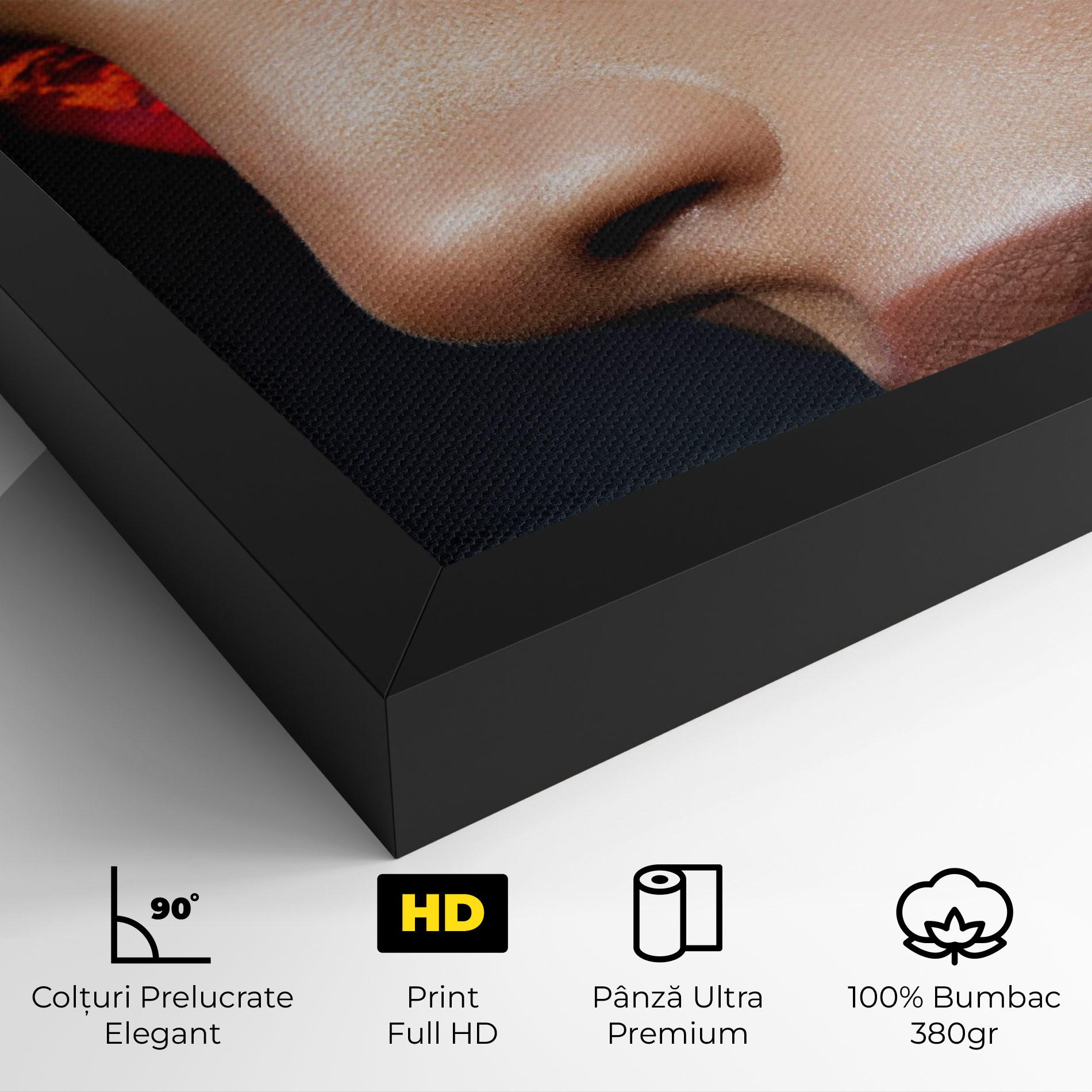 Tablou Canvas Fire Make Up mockup 4