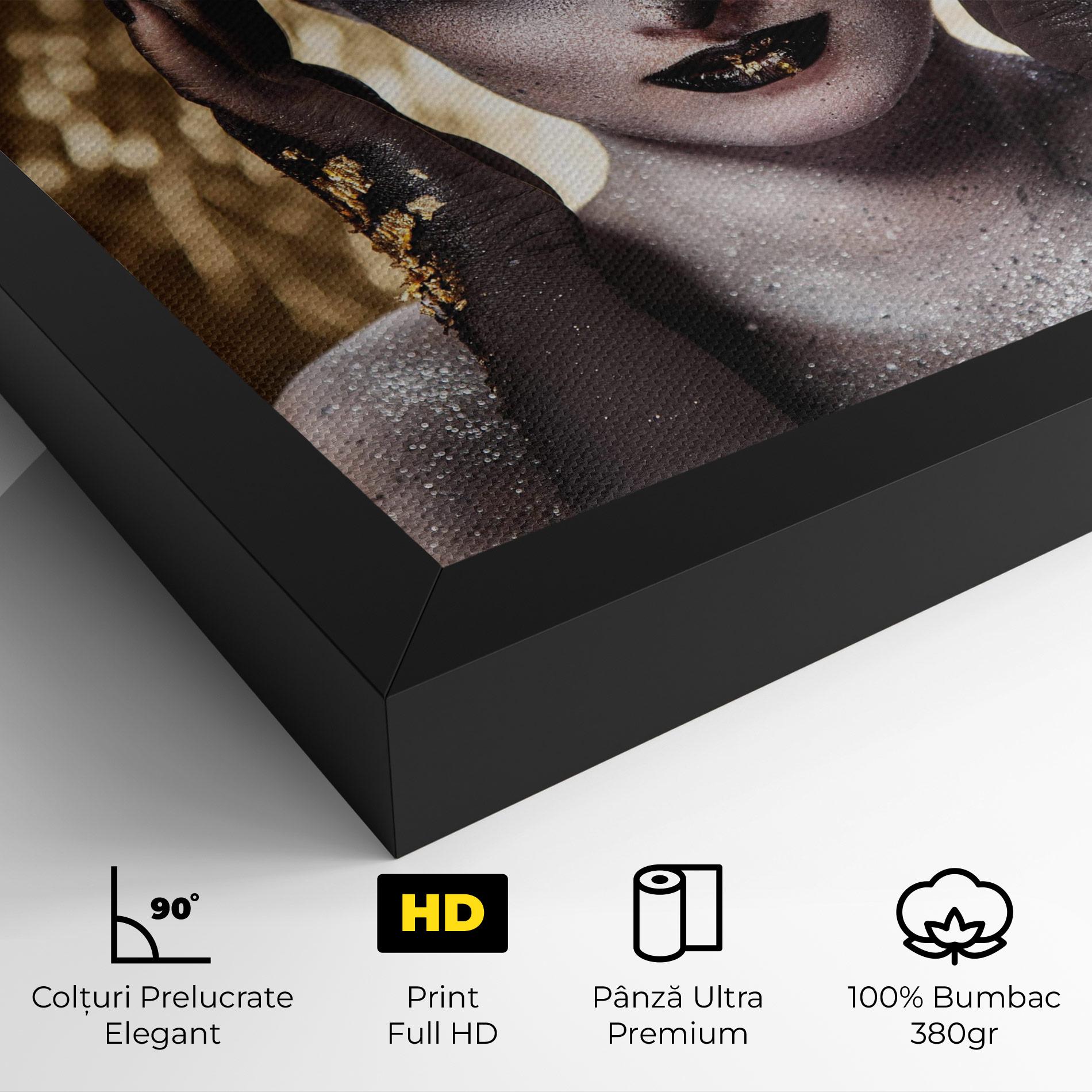 Tablou Canvas Glitter Artistic Makeup mockup 4