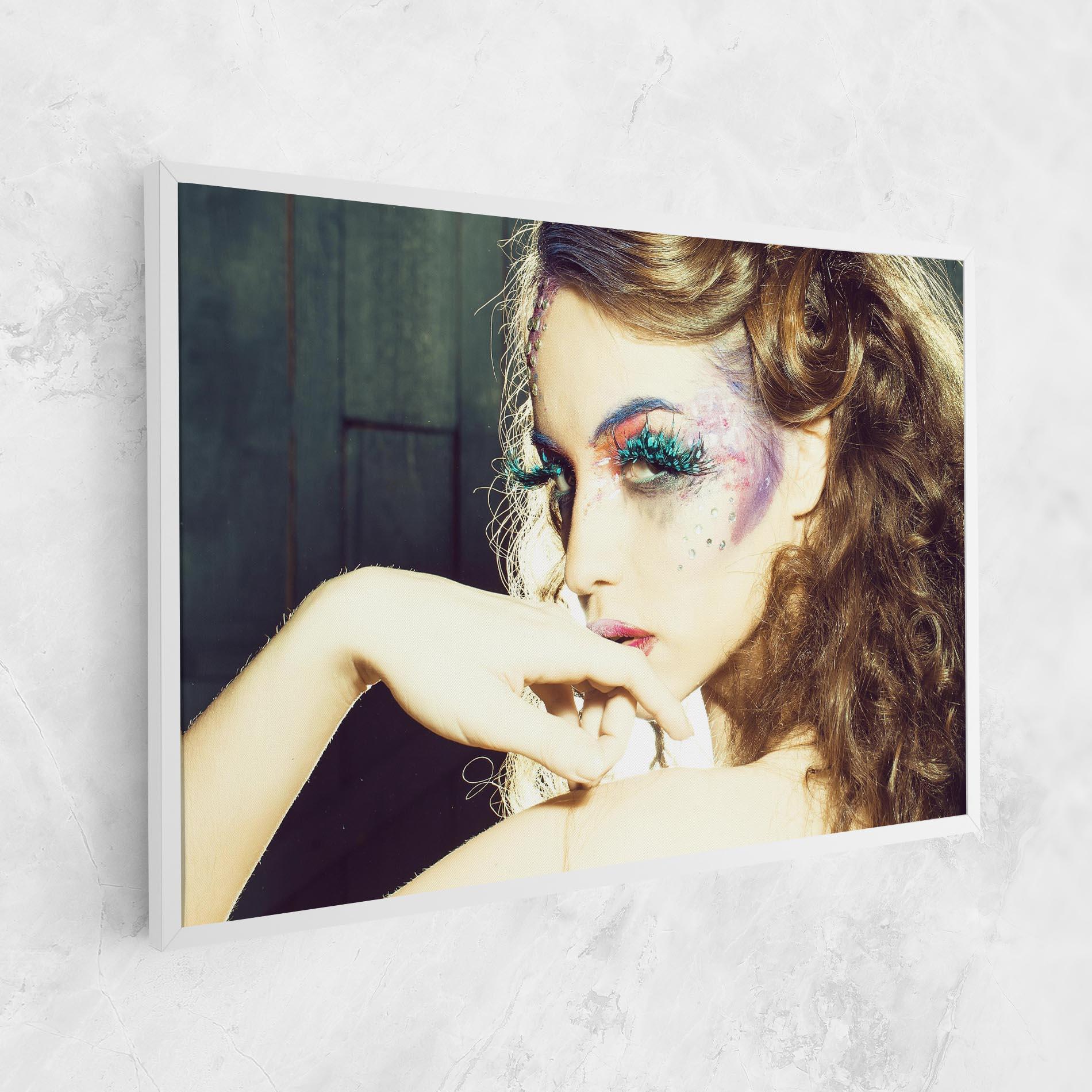 Tablou Canvas False Feather Eyelashes mockup 1