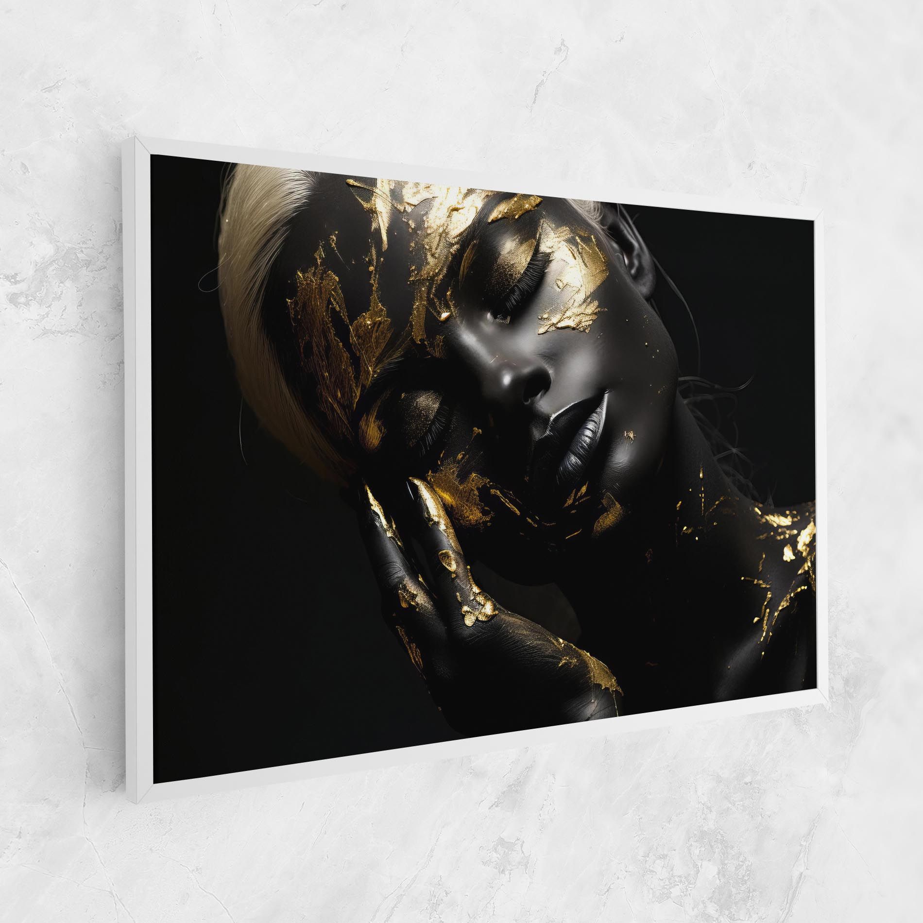 Gold Makeup On Black mockup 1