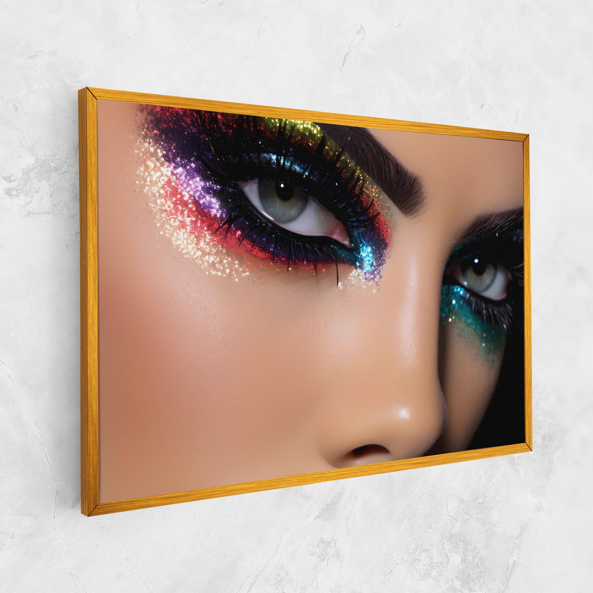 Tablou Canvas Feminine Makeup Model mockup 1