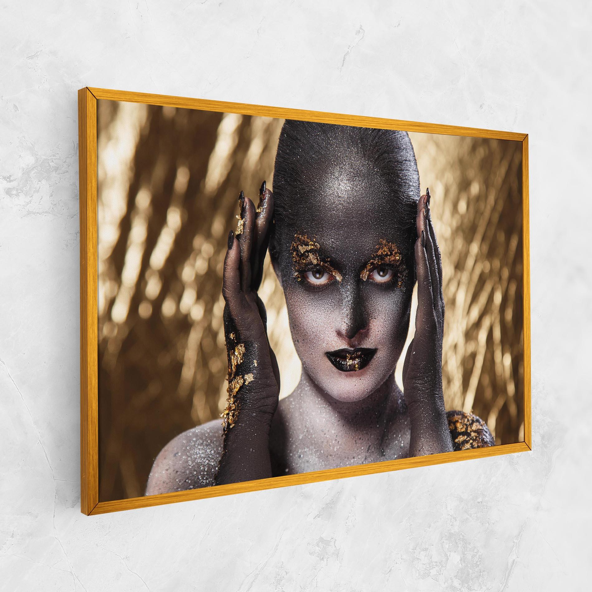Tablou Canvas Glitter Artistic Makeup mockup 1