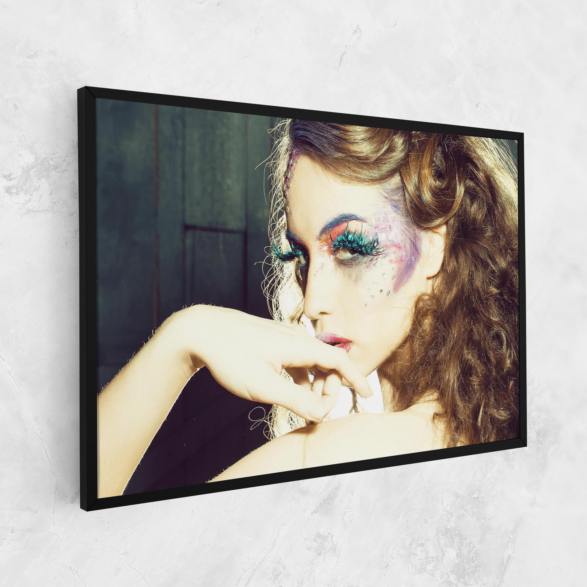 Tablou Canvas False Feather Eyelashes mockup 1