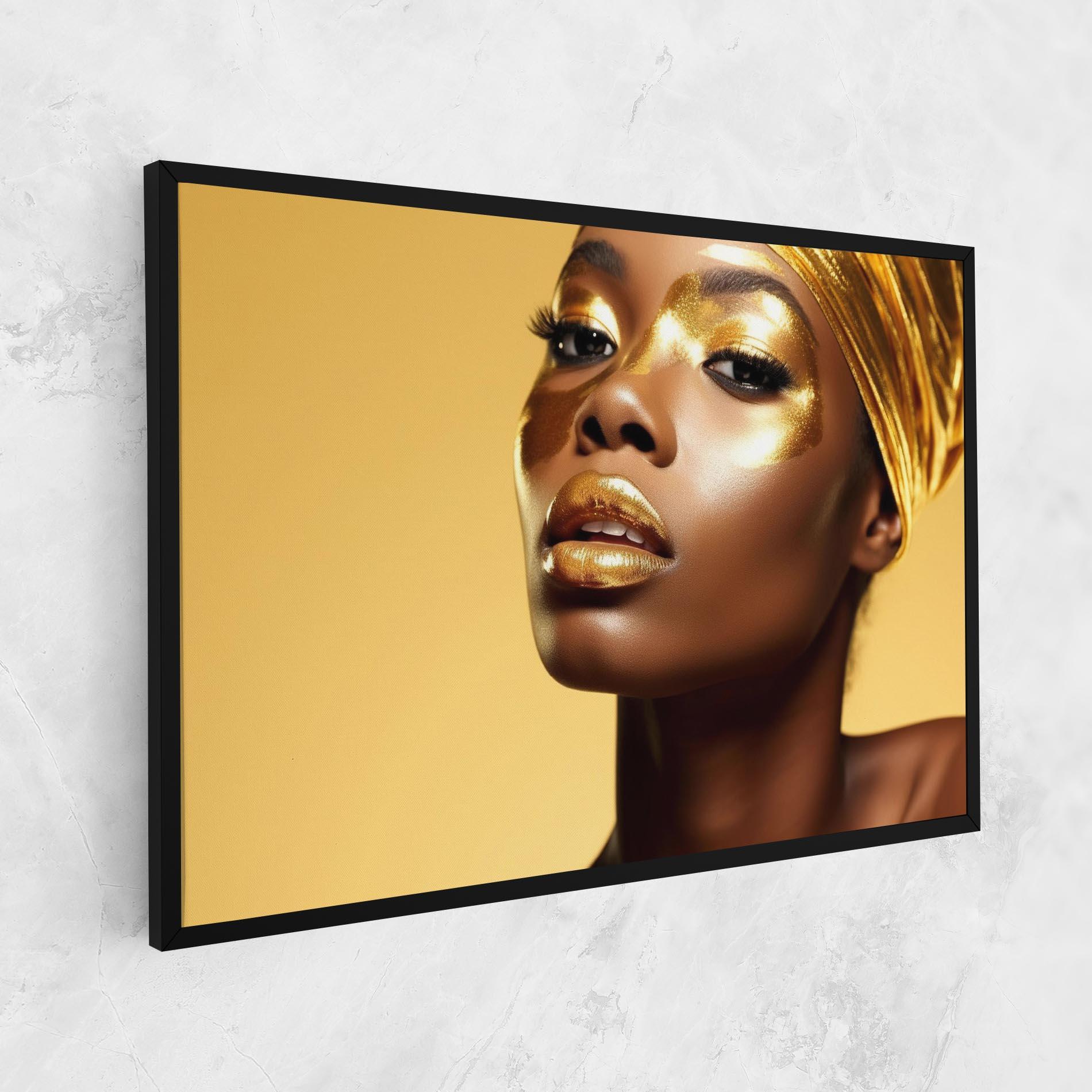 Tablou Canvas Gold Headdress mockup 1