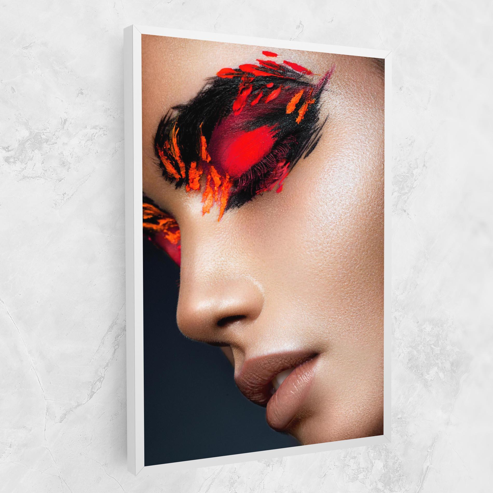 Tablou Canvas Fire Make Up mockup 1