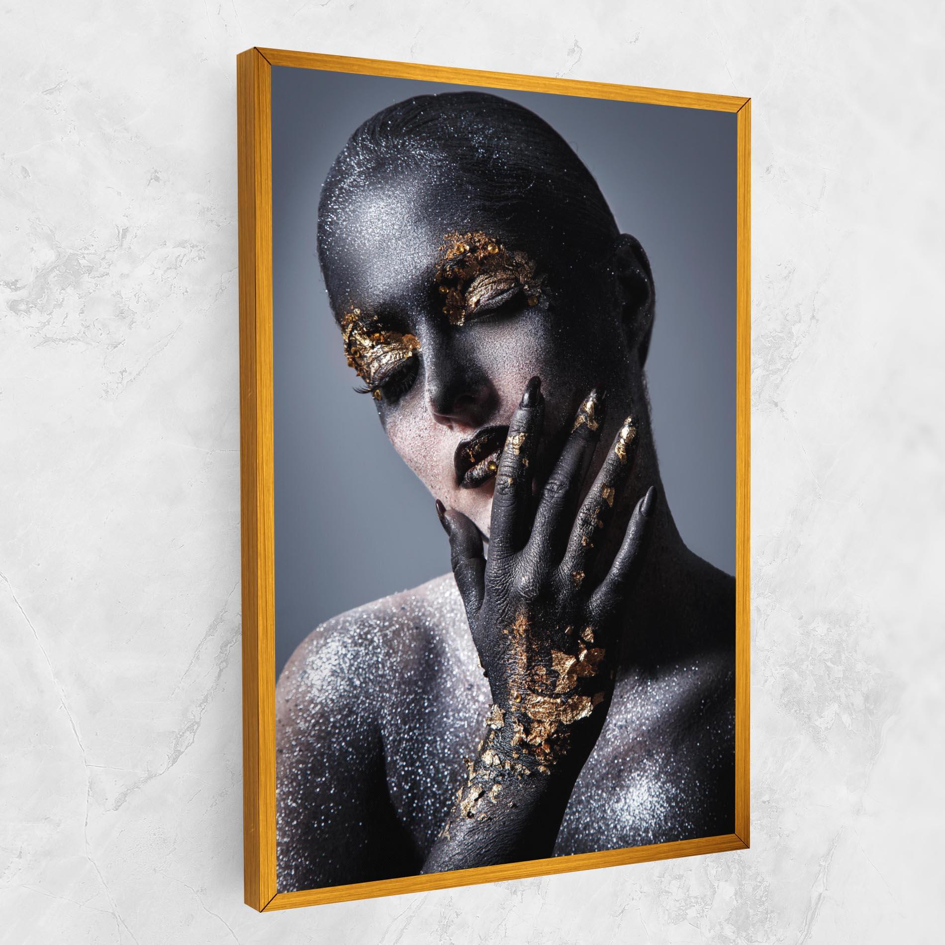 Tablou Canvas Artistic Black Makeup mockup 1
