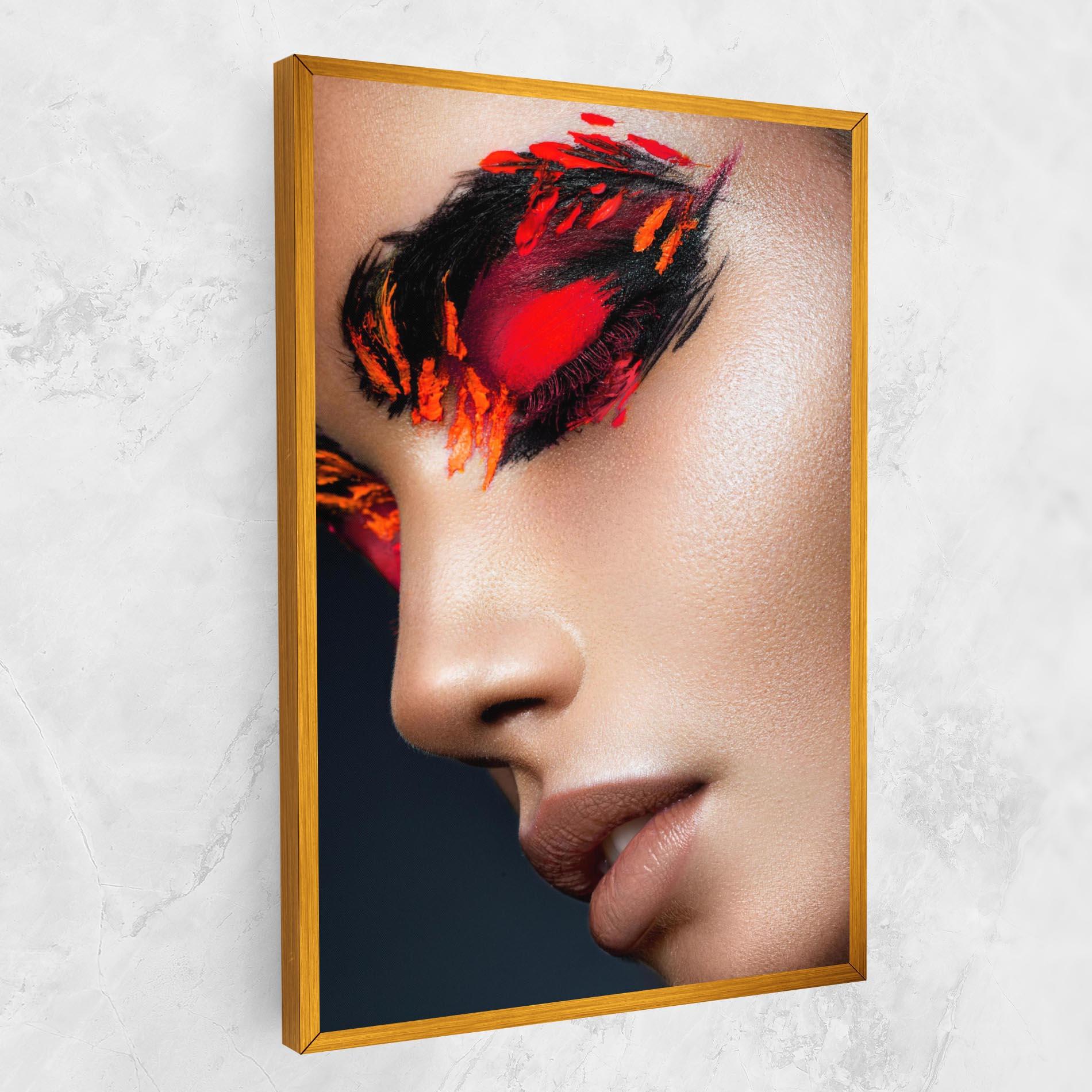 Tablou Canvas Fire Make Up mockup 1