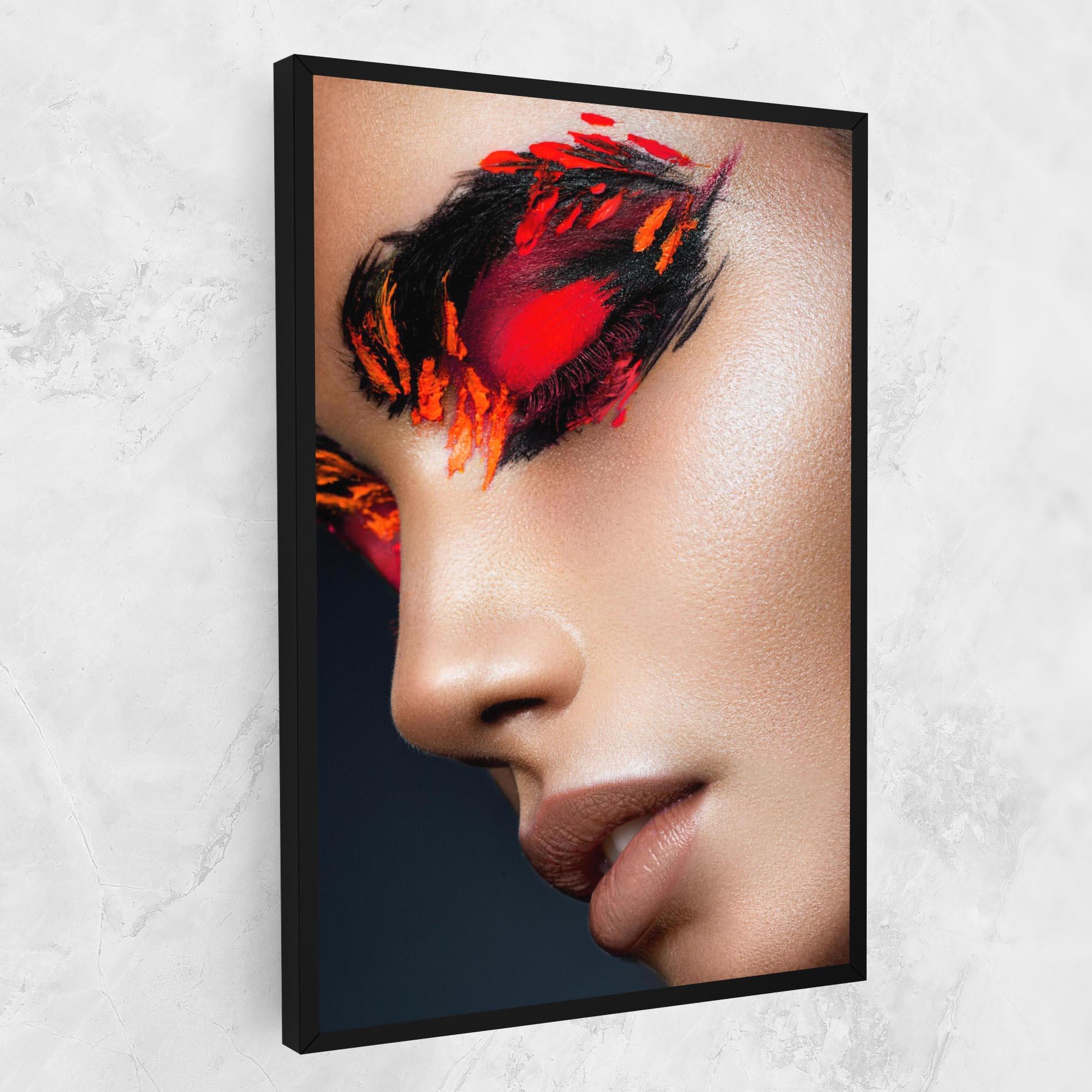 Tablou Canvas Fire Make Up mockup 1