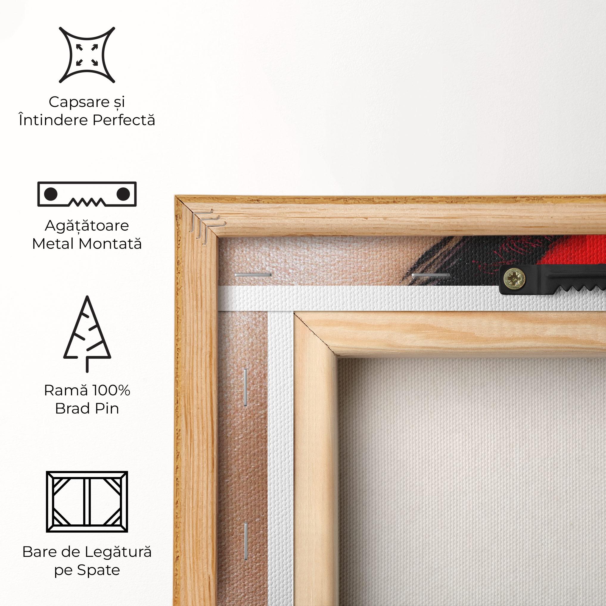 Tablou Canvas Fire Make Up mockup 5