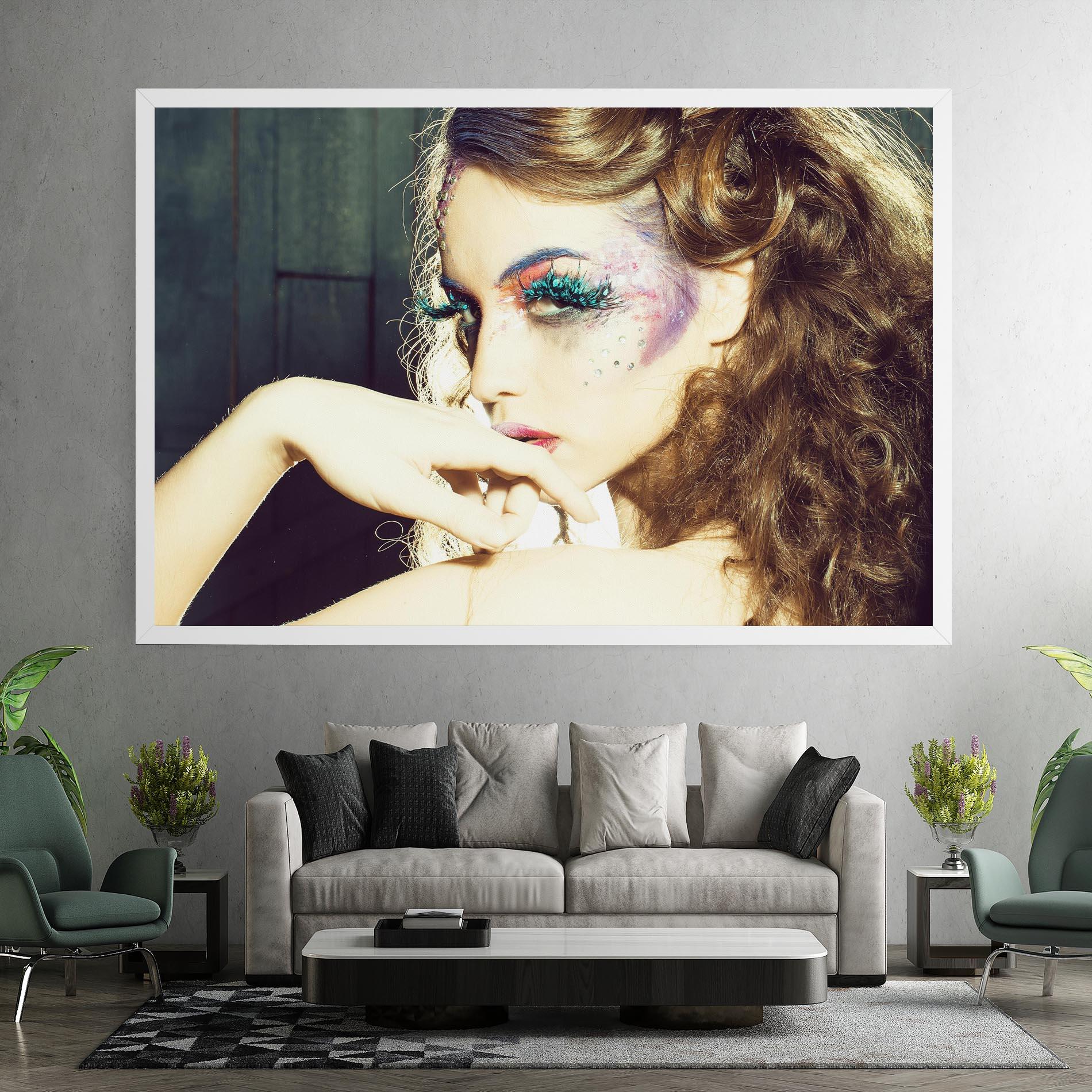 Tablou Canvas False Feather Eyelashes mockup 7