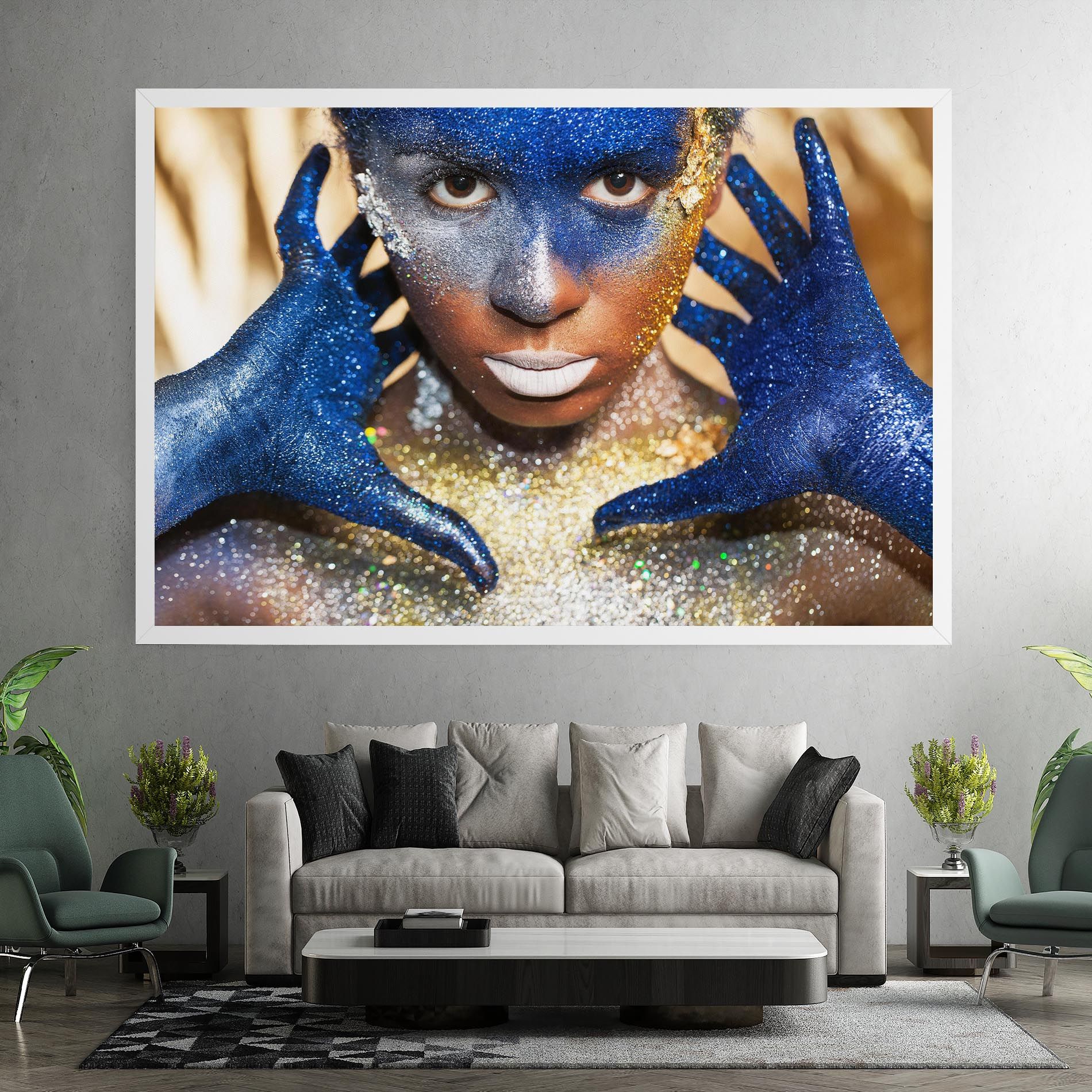 Glue Gold Glitter mockup 7