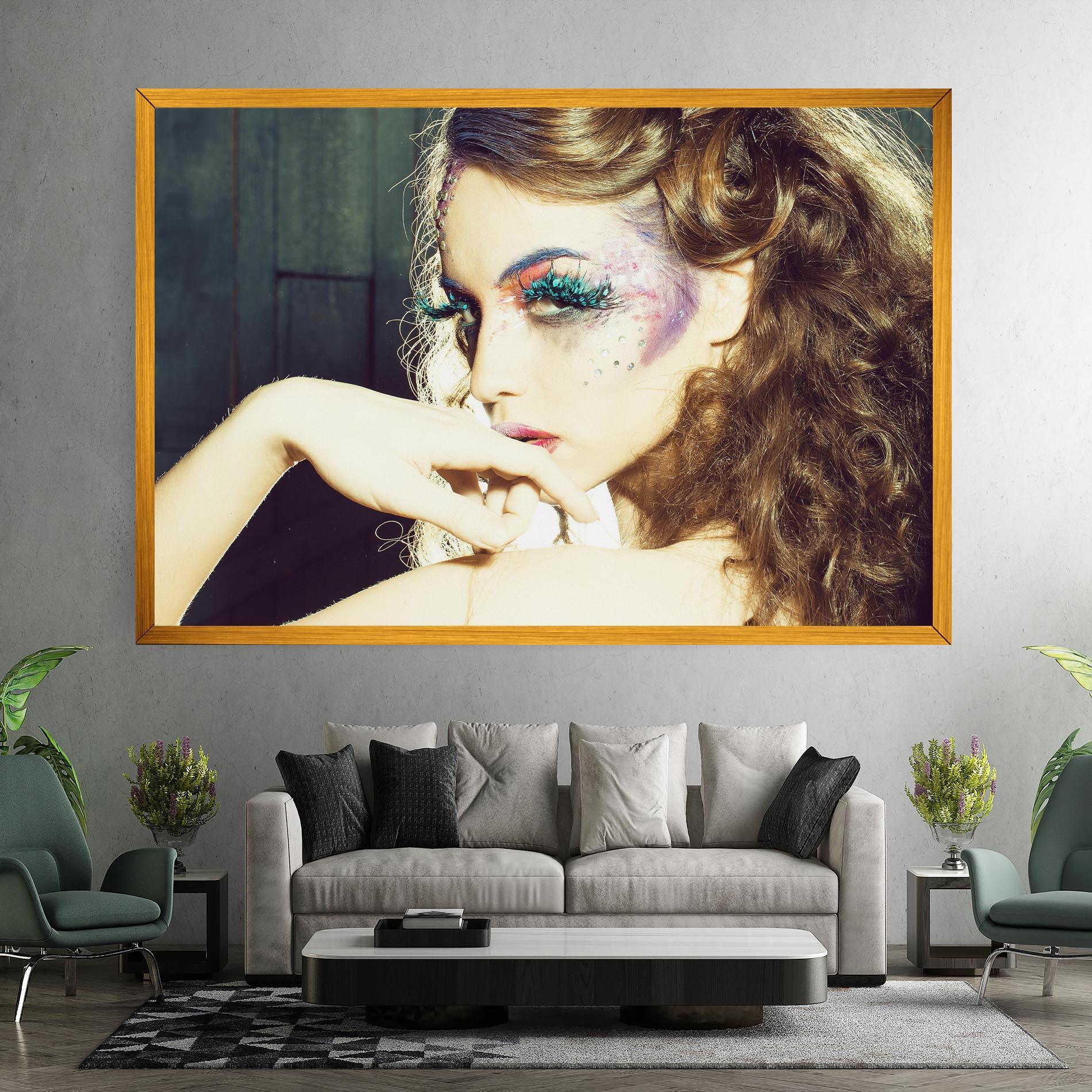 Tablou Canvas False Feather Eyelashes mockup 7