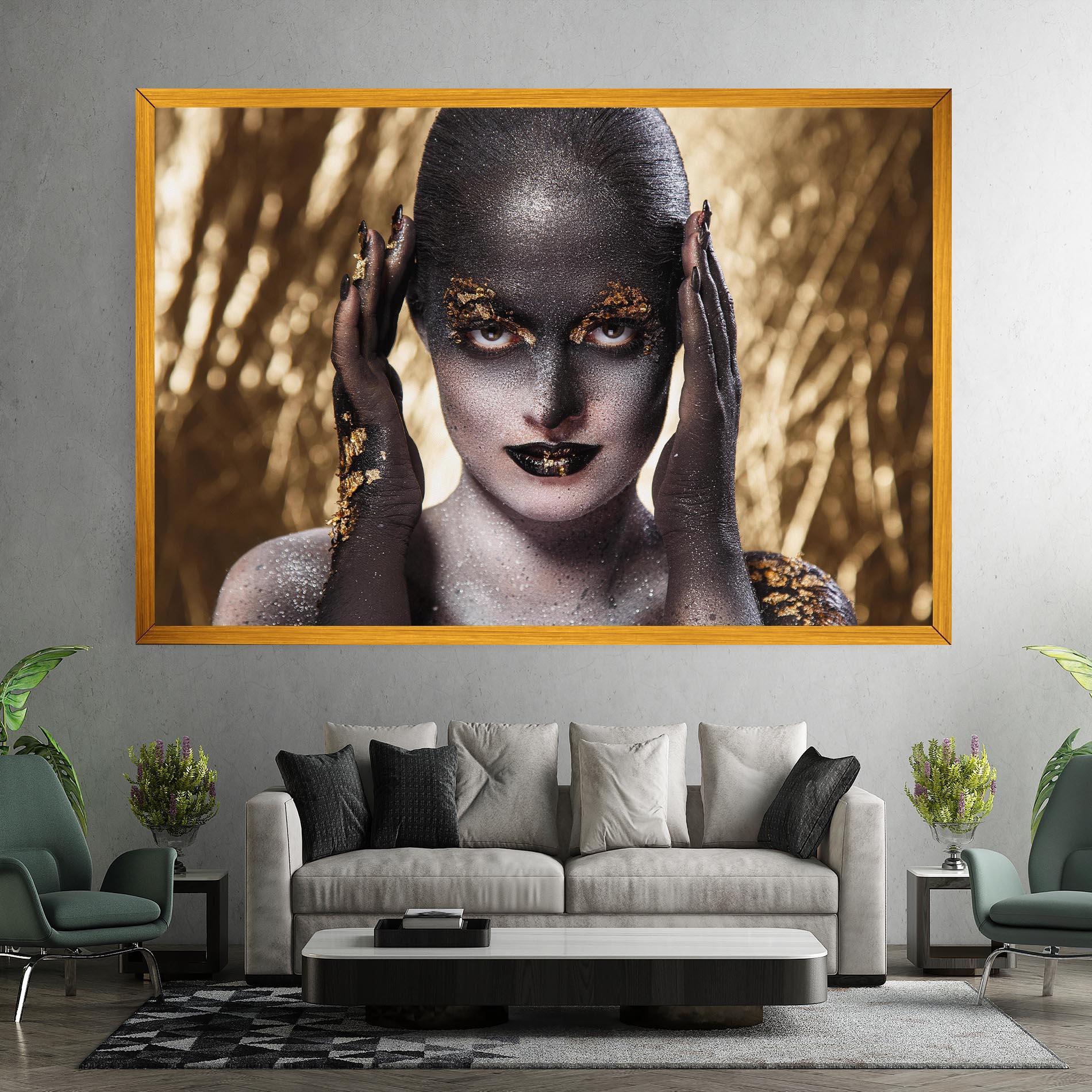 Tablou Canvas Glitter Artistic Makeup mockup 7