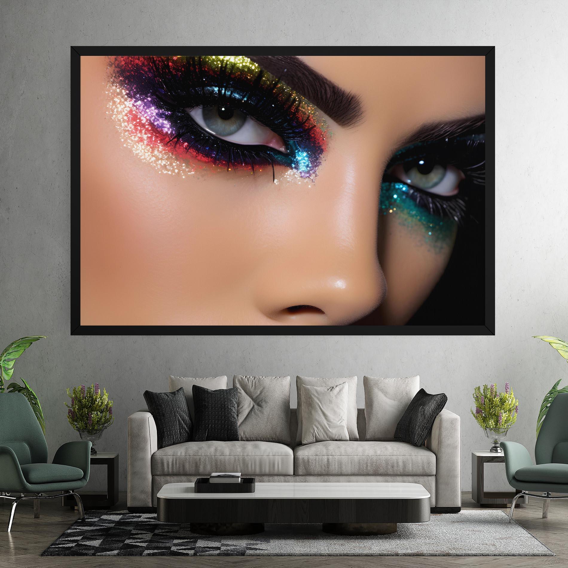 Tablou Canvas Feminine Makeup Model mockup 7