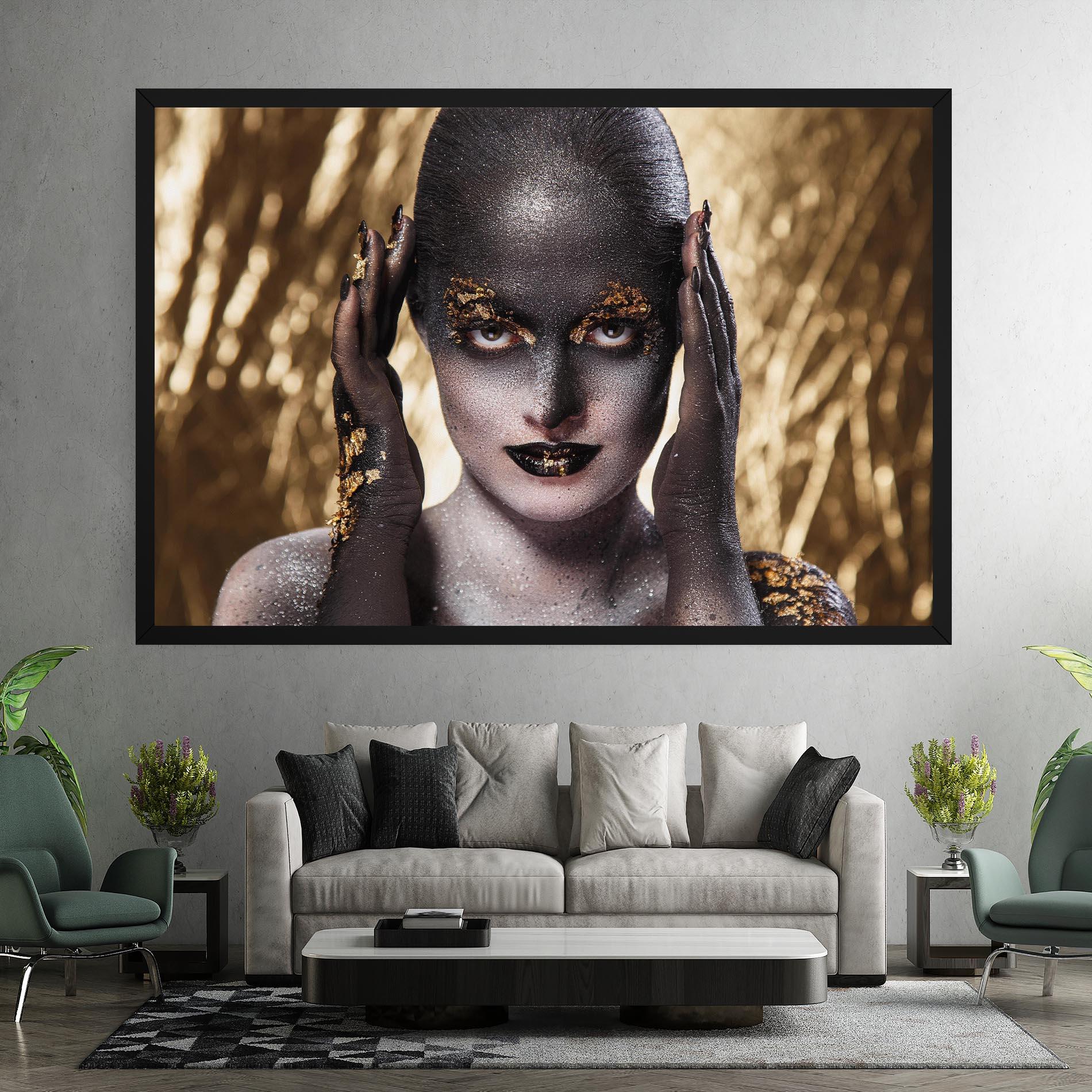 Tablou Canvas Glitter Artistic Makeup mockup 7