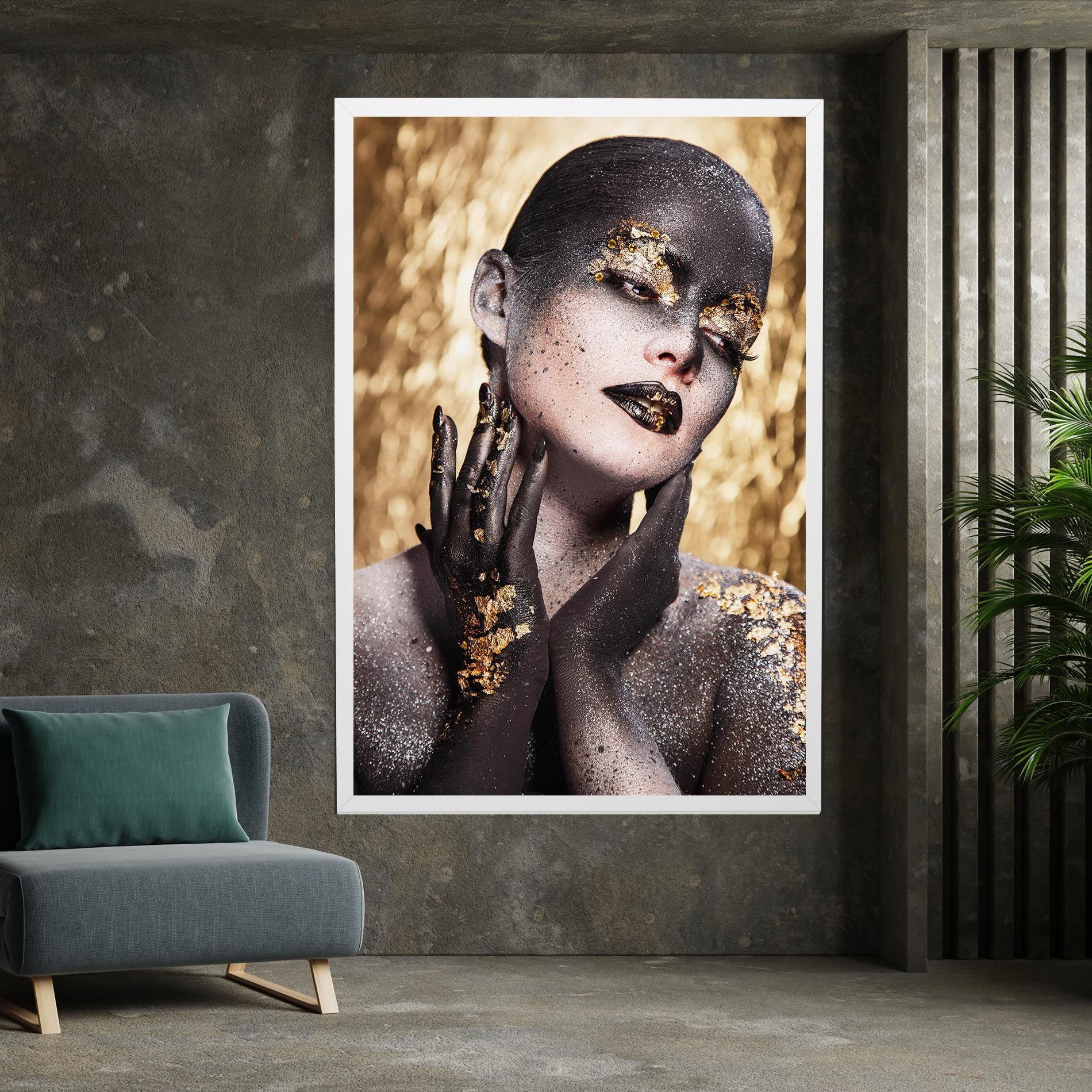 Artistic Glitter Makeup mockup 7