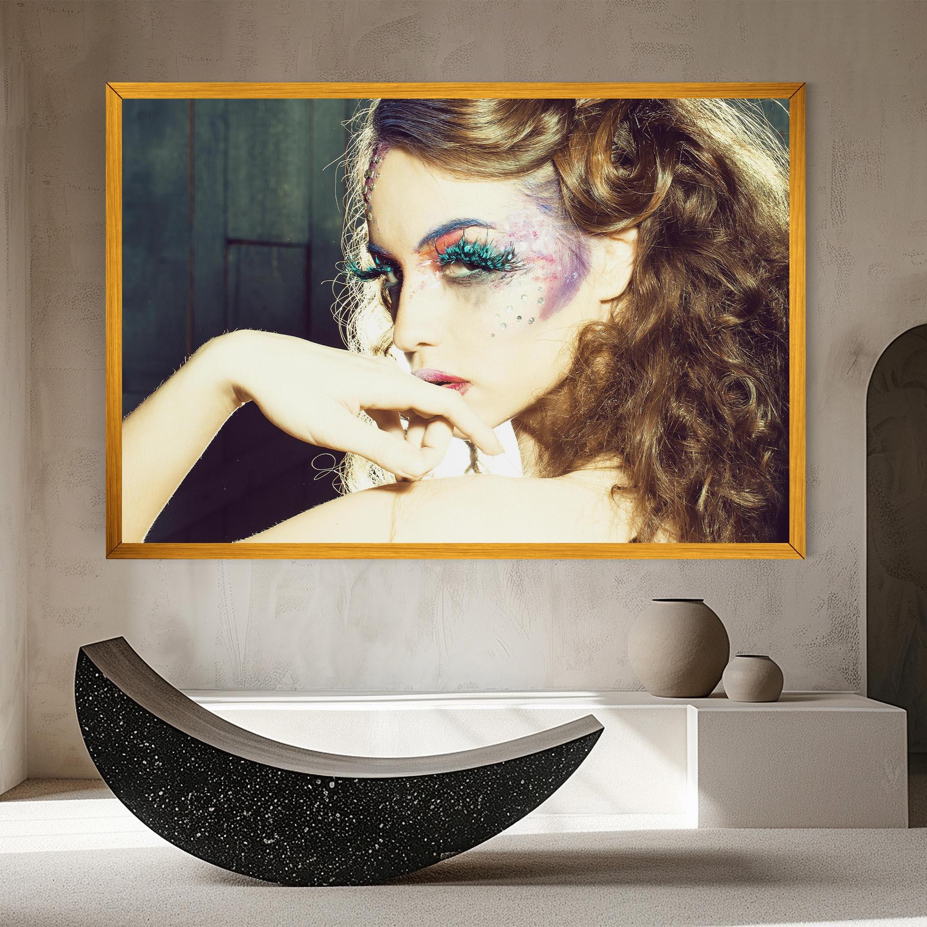 Tablou Canvas False Feather Eyelashes mockup 8