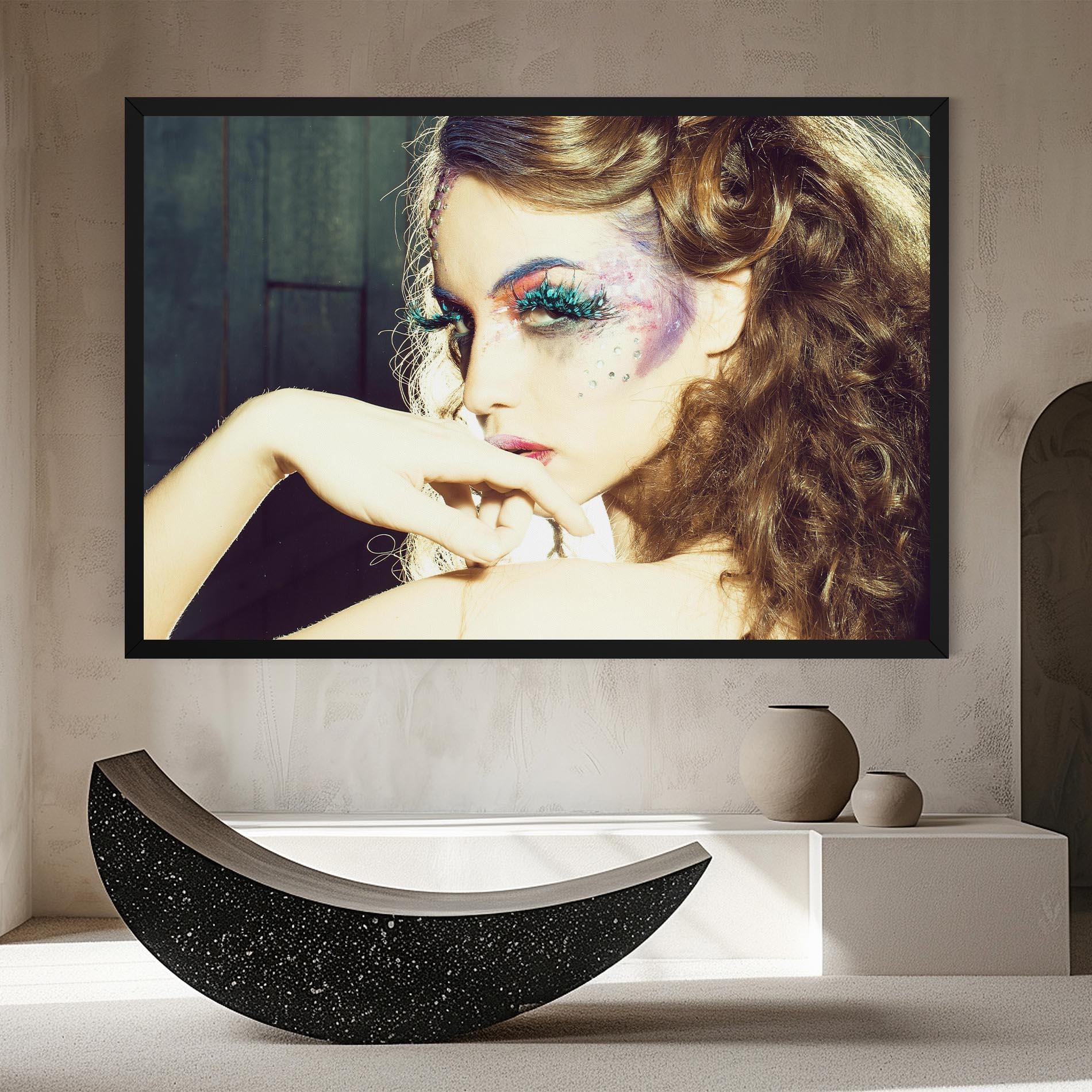 Tablou Canvas False Feather Eyelashes mockup 8