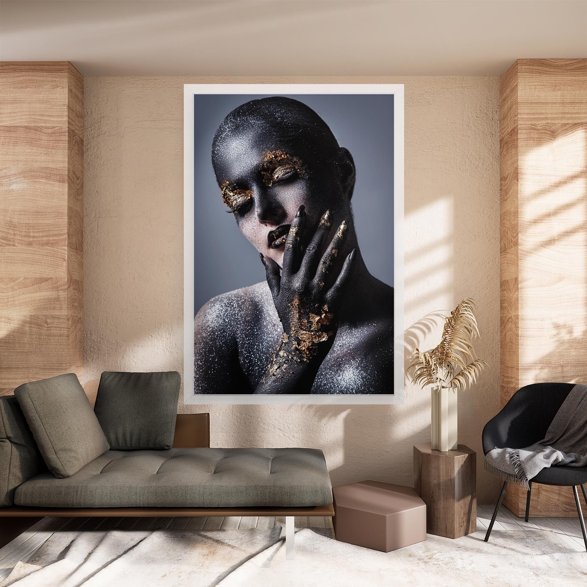 Artistic Black Makeup mockup 8