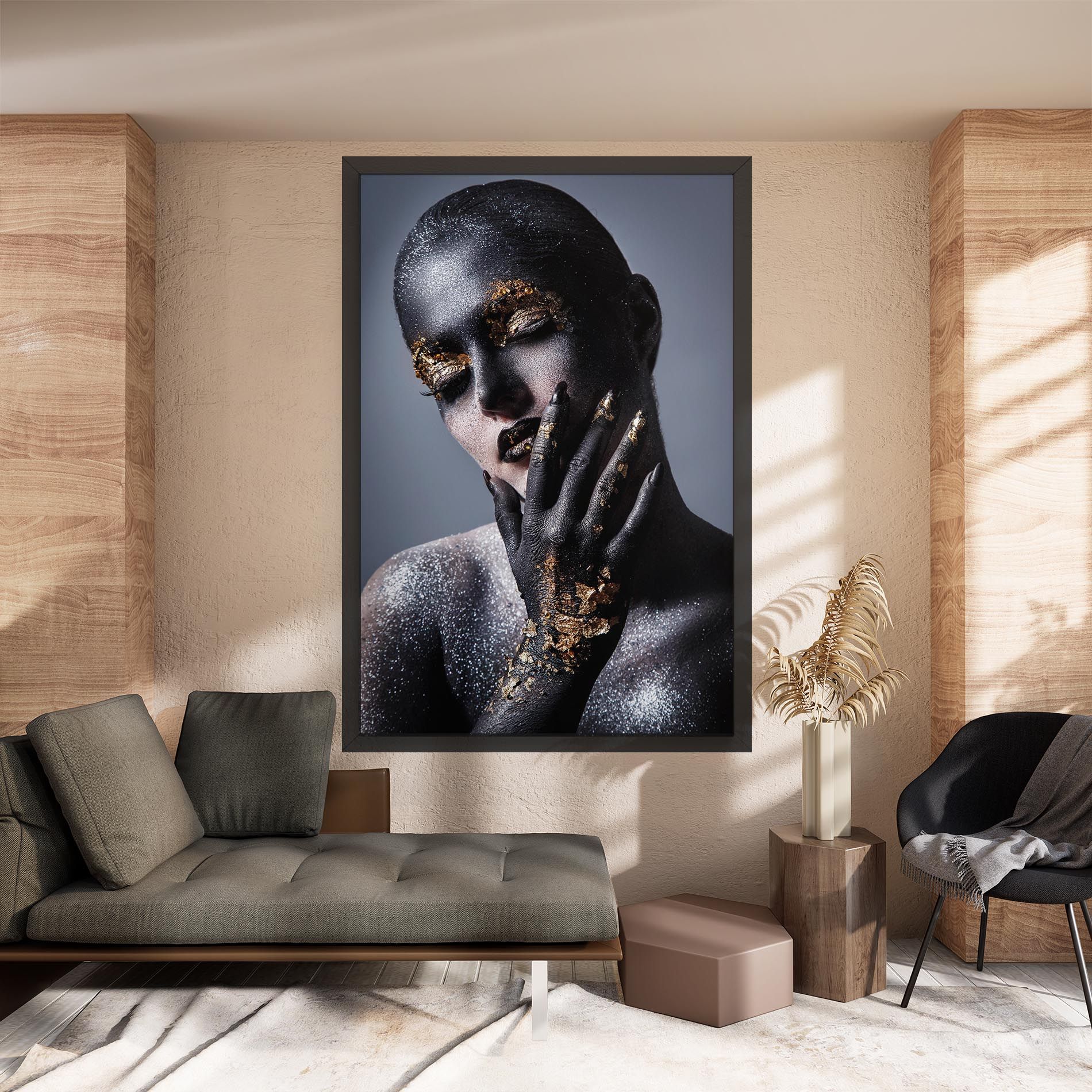 Artistic Black Makeup mockup 8