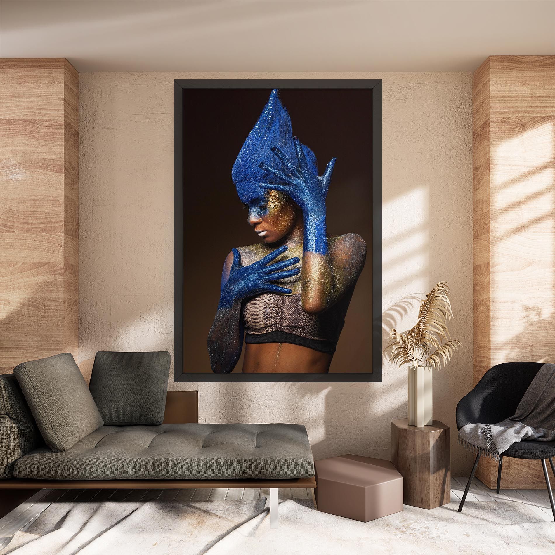 Blue Hands Makeup mockup 8