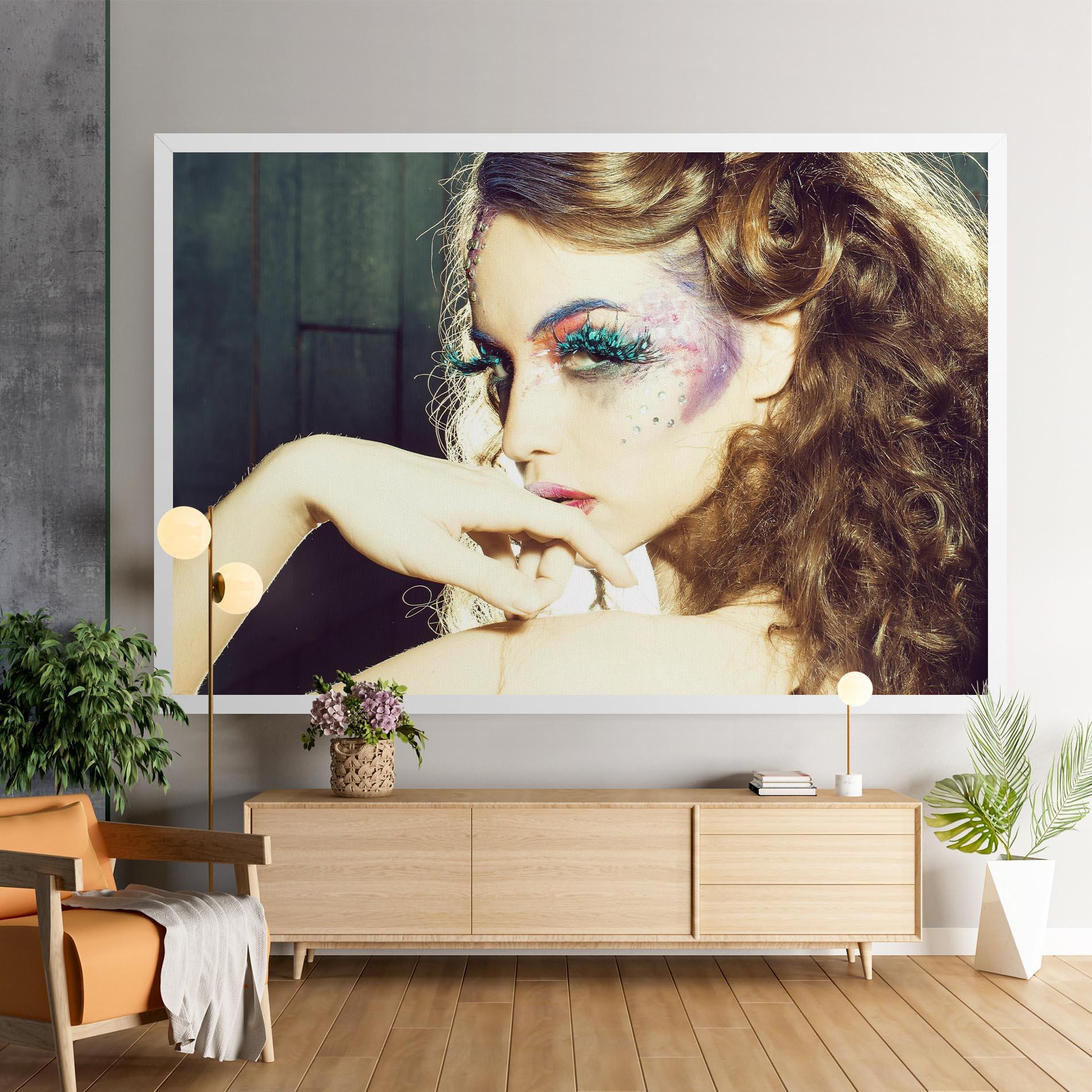 Tablou Canvas False Feather Eyelashes mockup 9