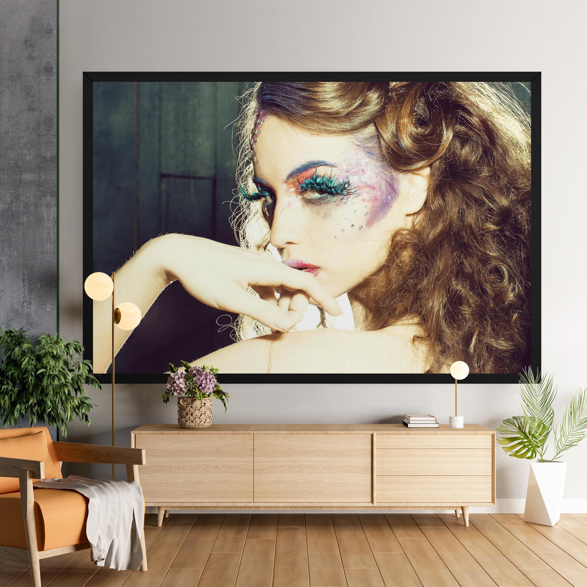 Tablou Canvas False Feather Eyelashes mockup 9