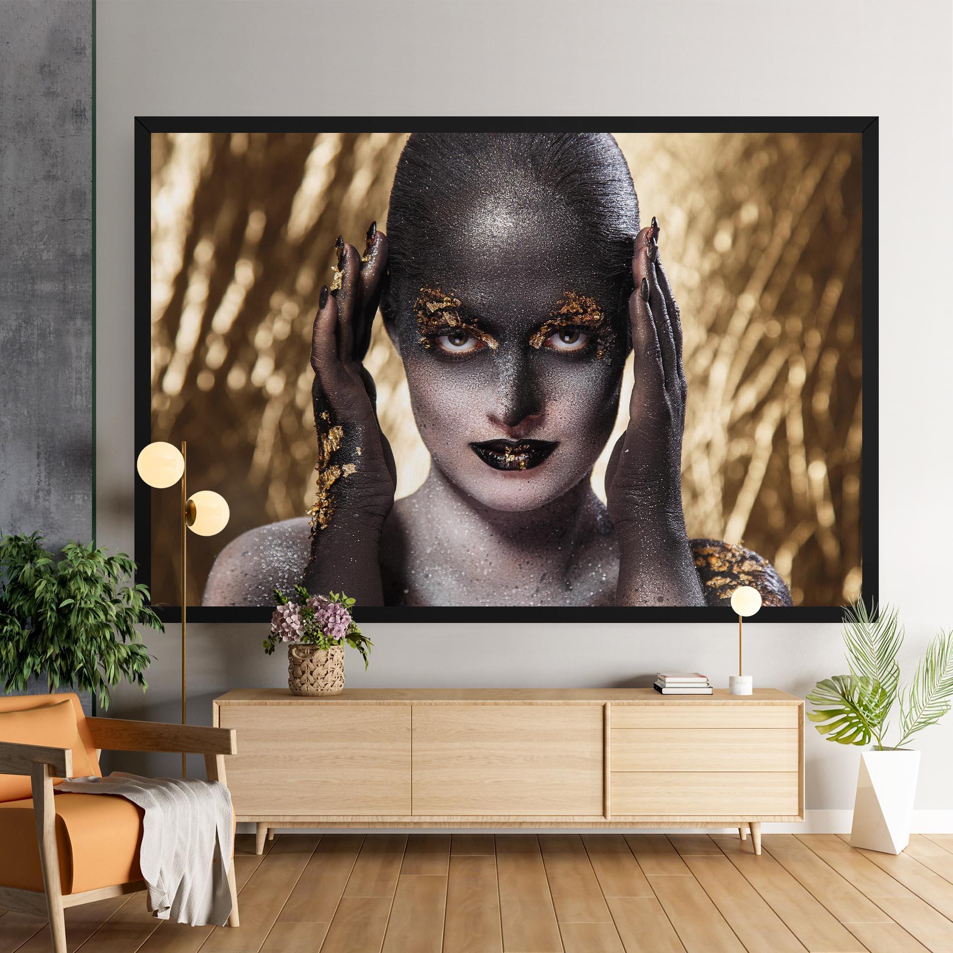 Tablou Canvas Glitter Artistic Makeup mockup 9