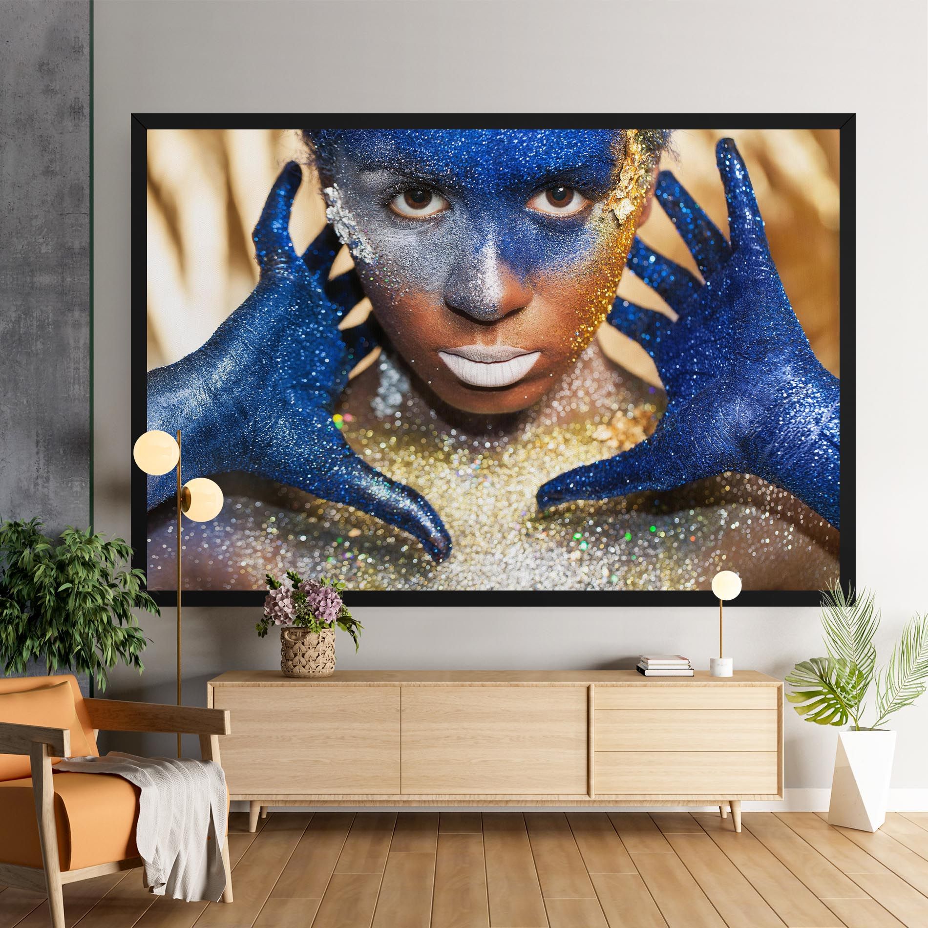 Glue Gold Glitter mockup 9