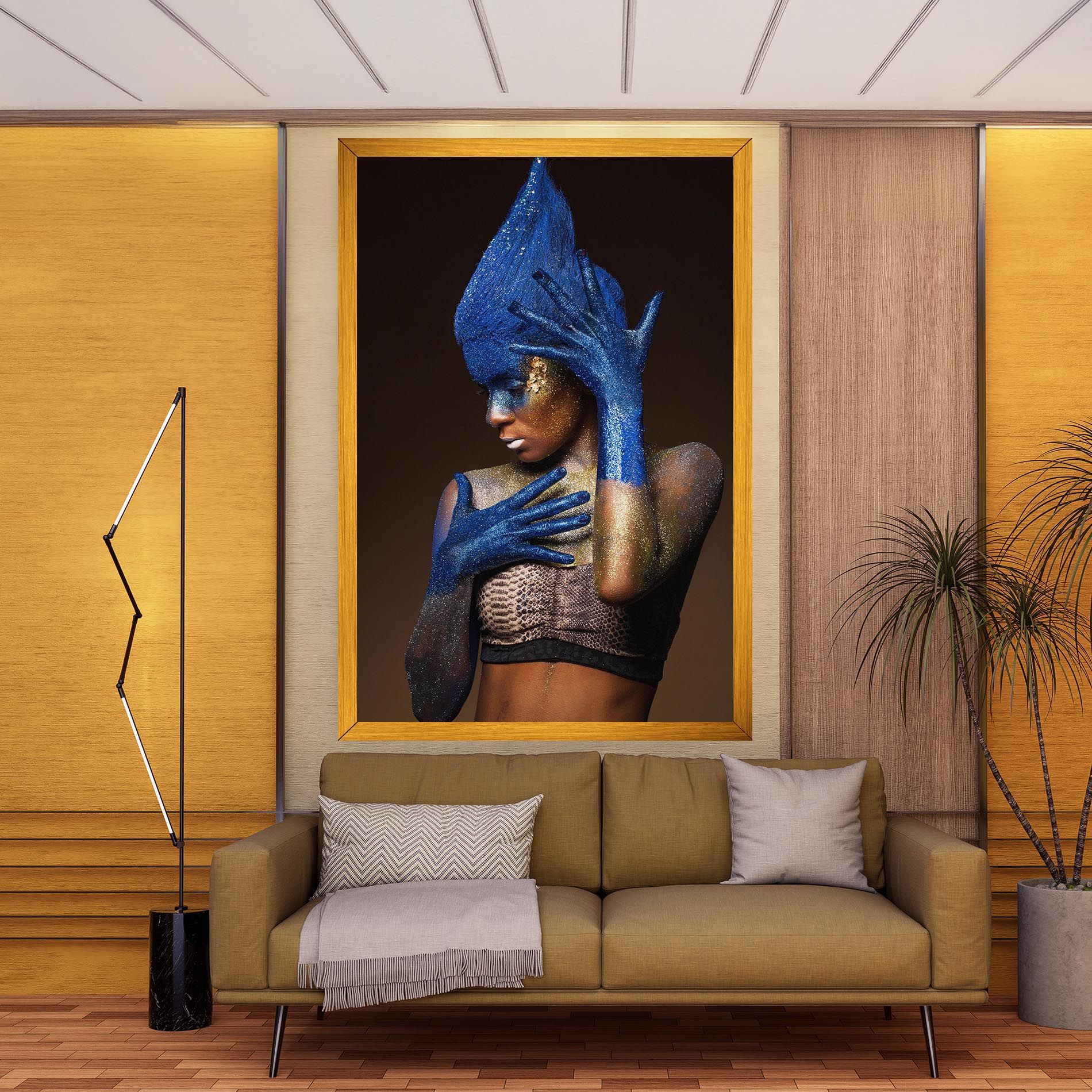 Blue Hands Makeup mockup 9