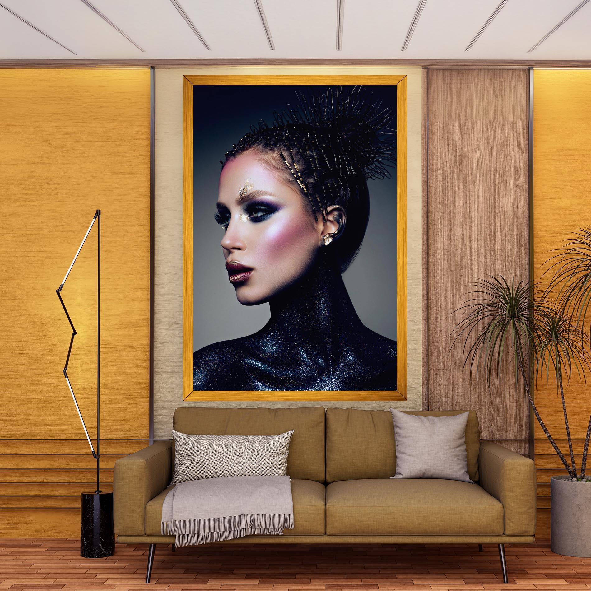 Tablou Canvas Galaxy Neck mockup 9