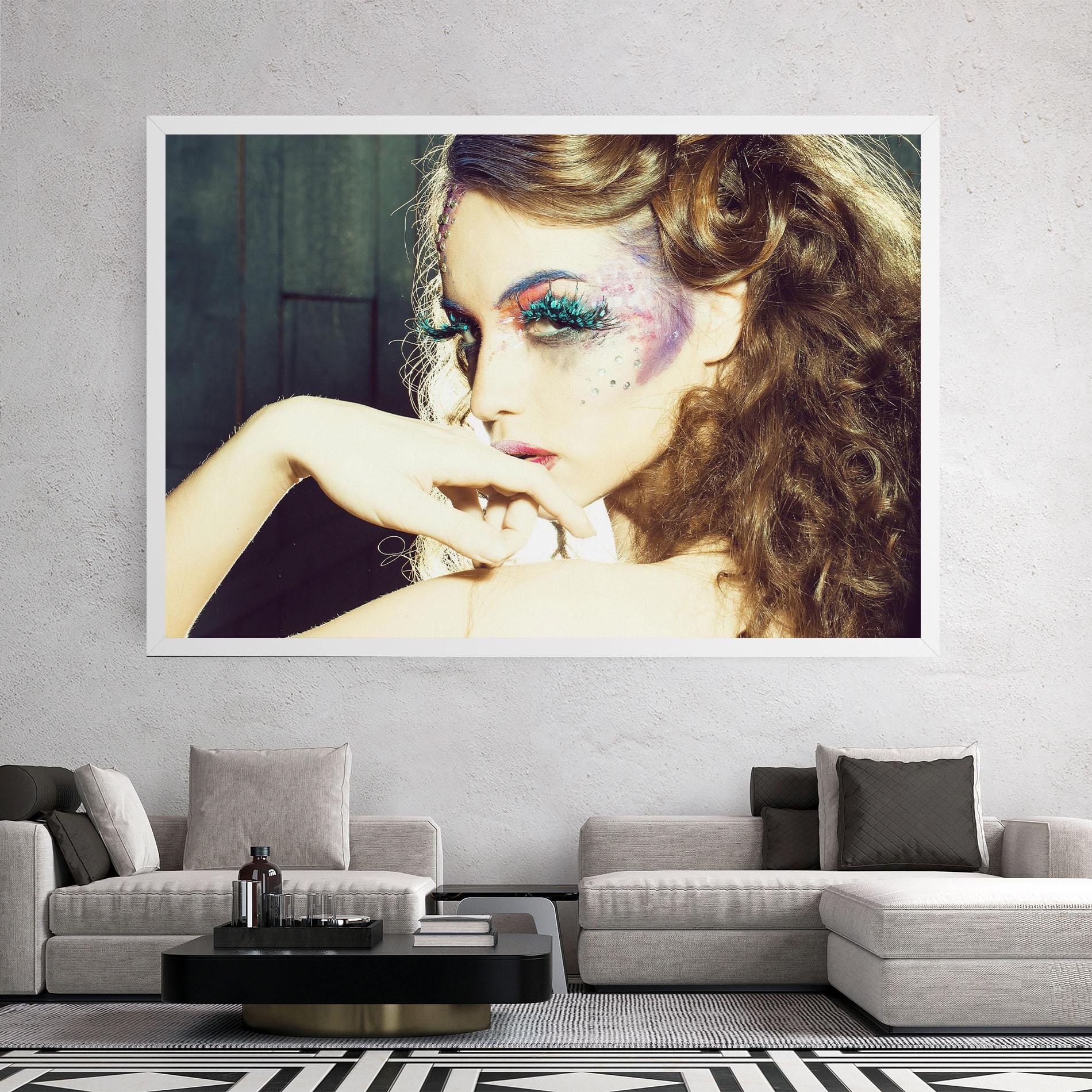 Tablou Canvas False Feather Eyelashes mockup 2